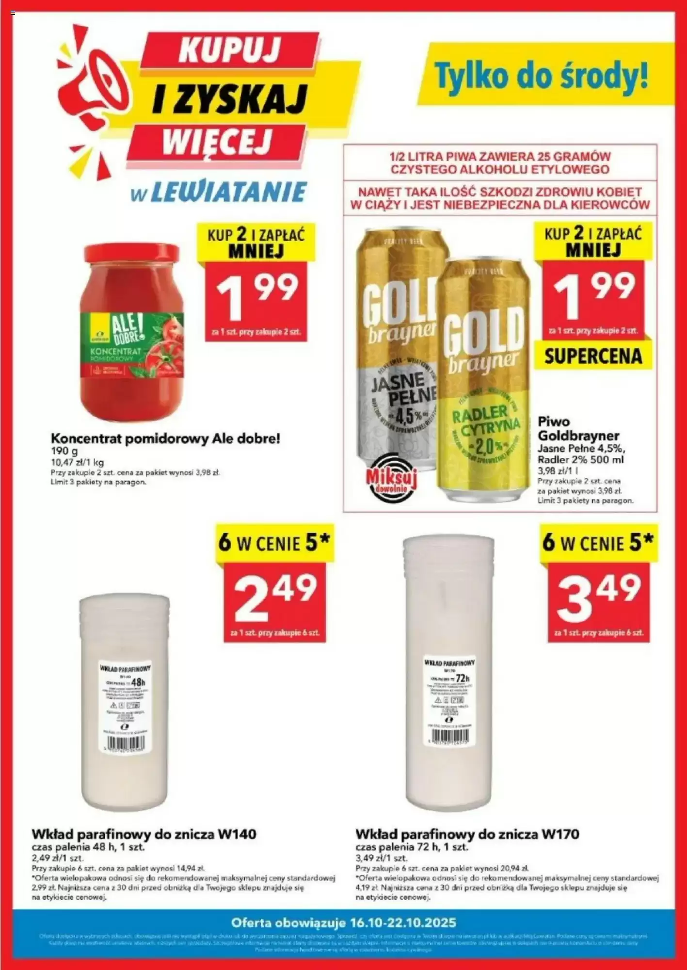 Gazetka Lewiatan od 16.10.2025 do 22.10.2025