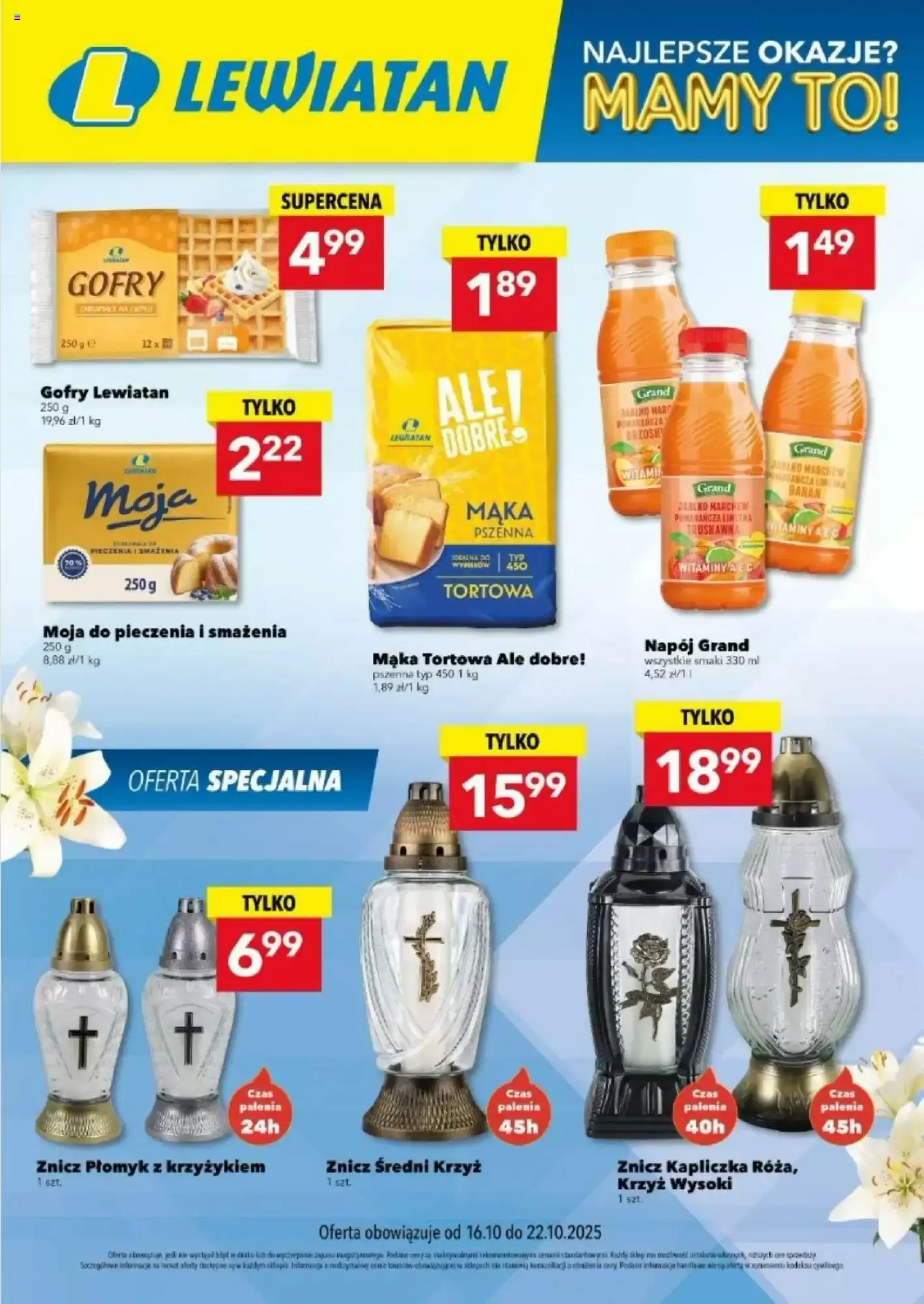 Gazetka Lewiatan od 16.10.2025 do 22.10.2025