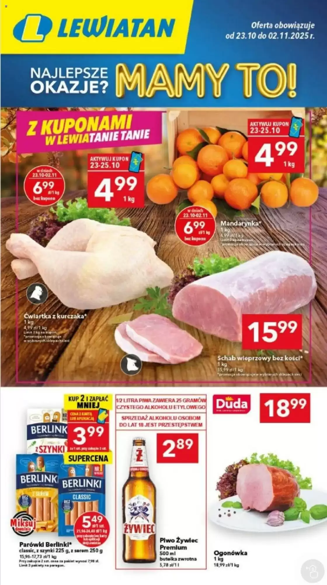 Gazetka Lewiatan od 23.10.2025 do 02.11.2025