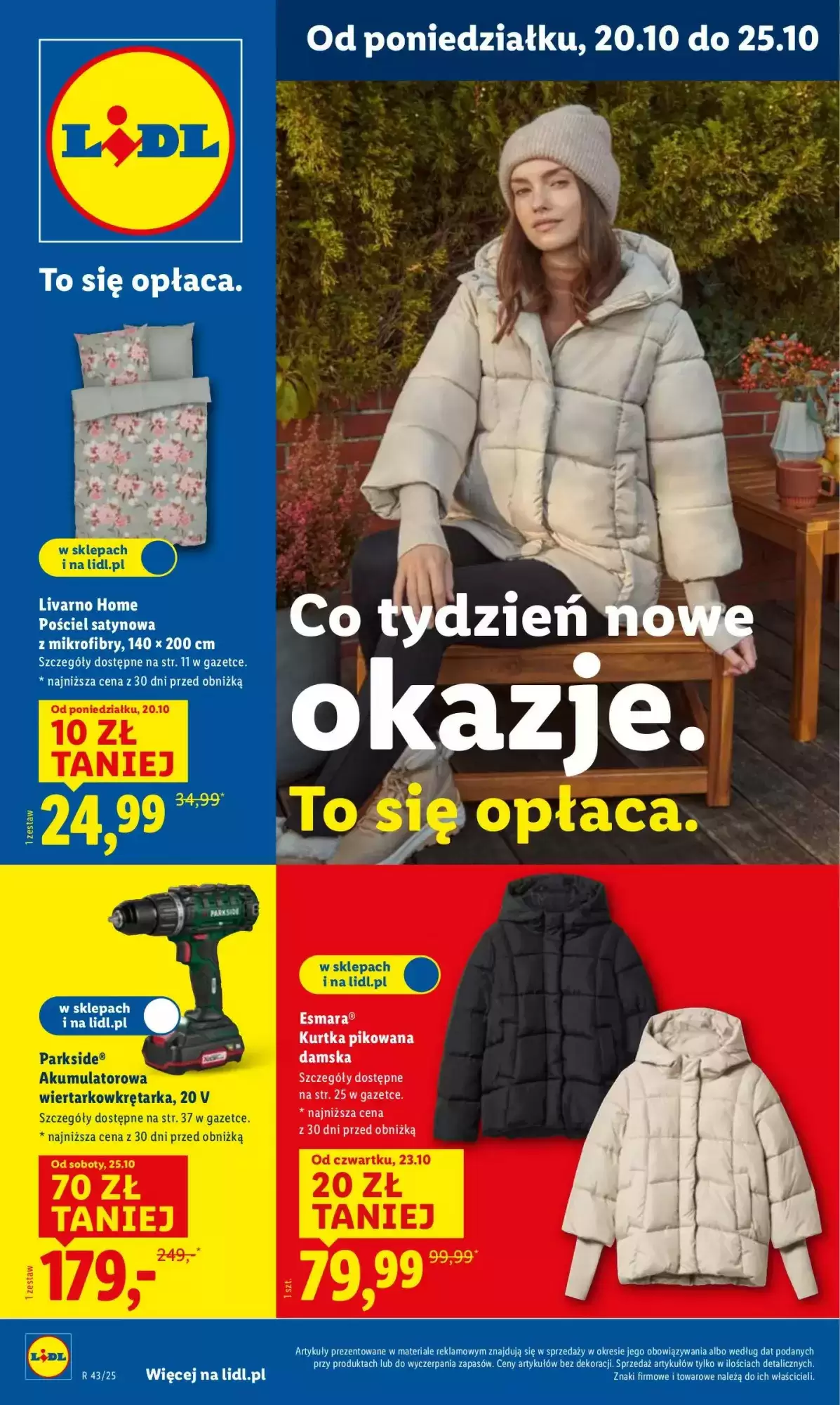 Gazetka Lidl od 20.10.2025 do 25.10.2025