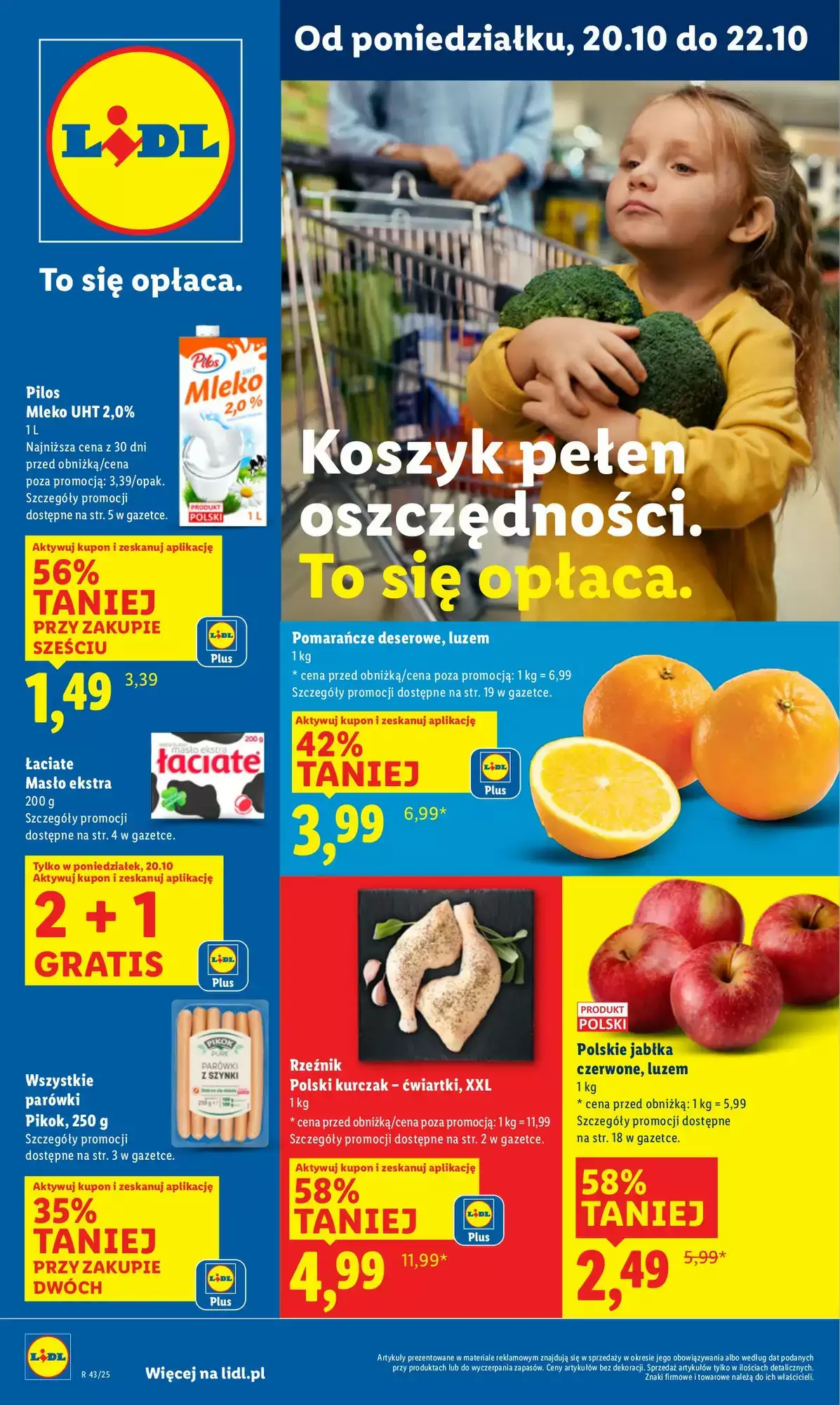 Gazetka Lidl od 20.10.2025 do 22.10.2025