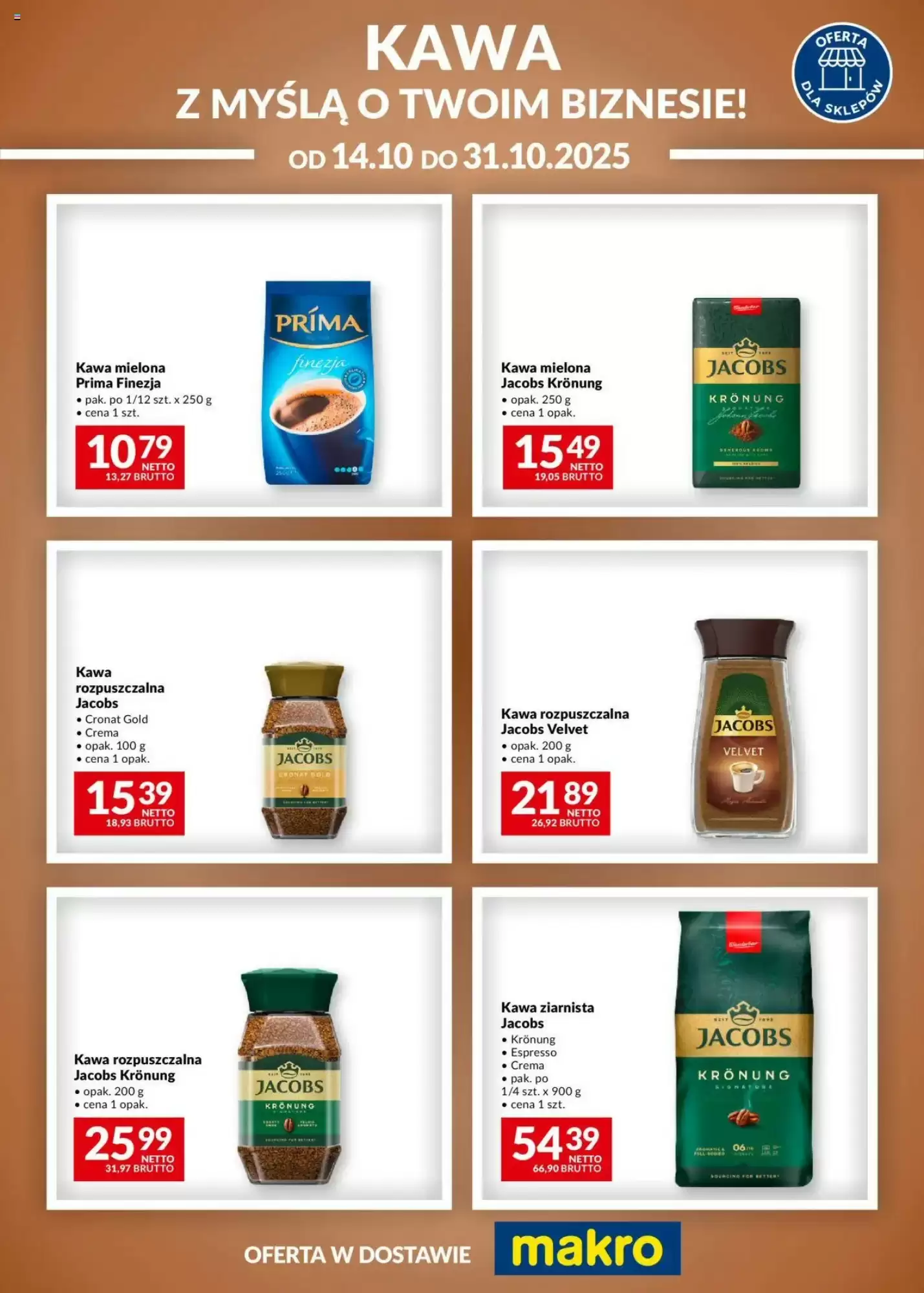 Gazetka Makro od 14.10.2025 do 31.10.2025