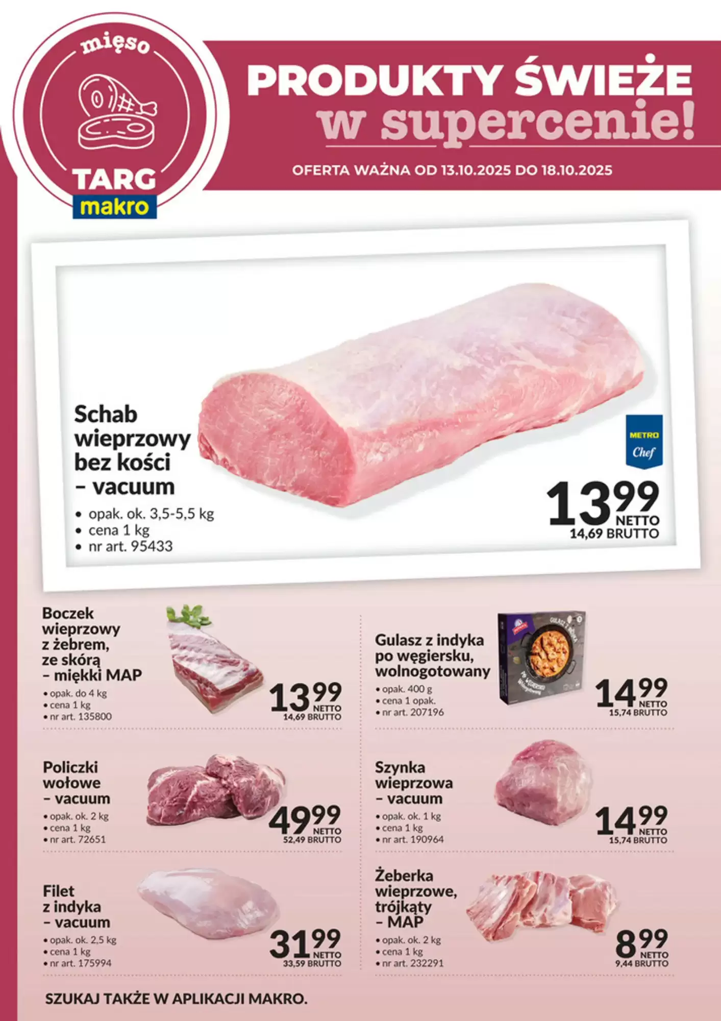 Gazetka Makro od 13.10.2025 do 18.10.2025