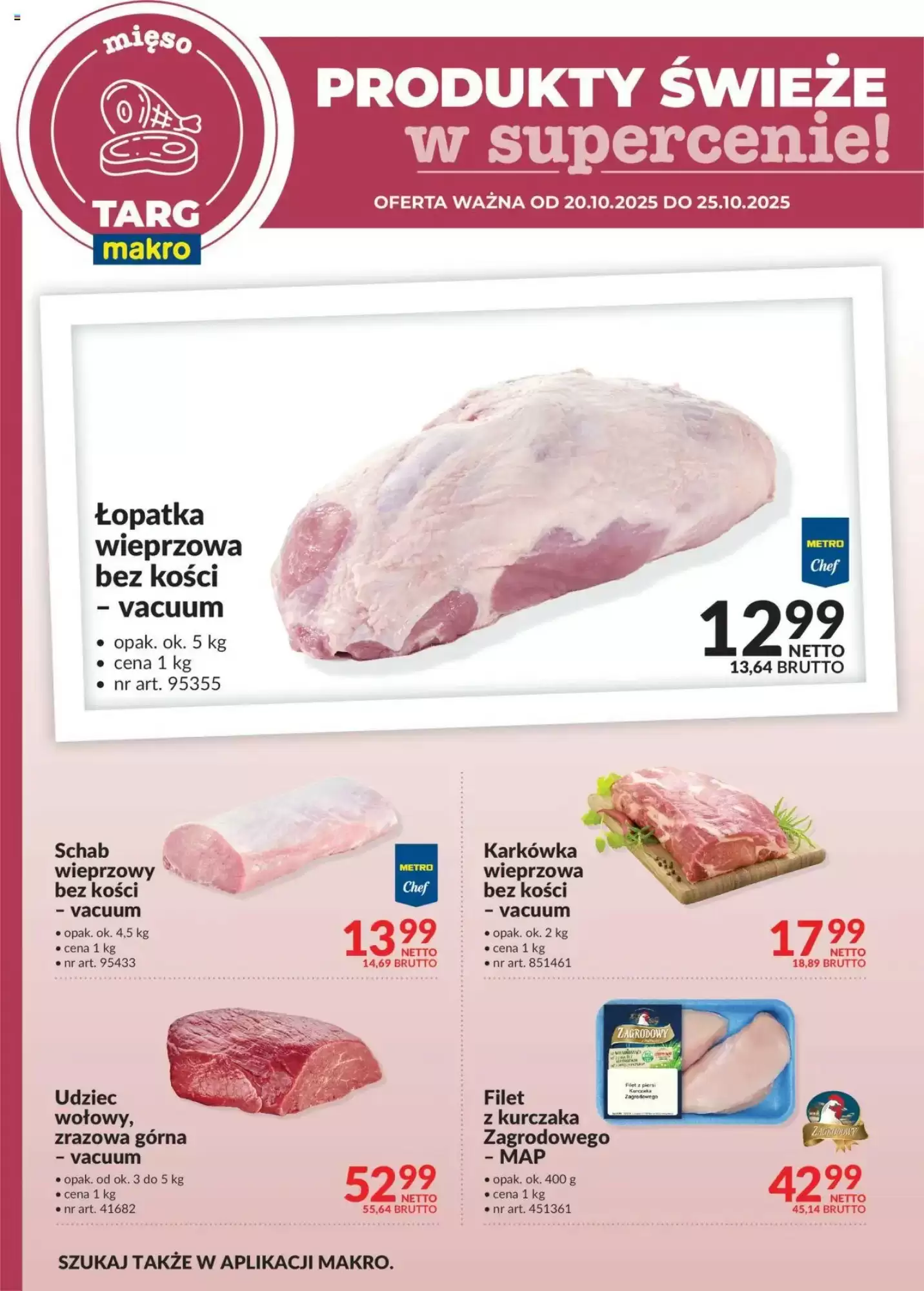Gazetka Makro od 20.10.2025 do 25.10.2025