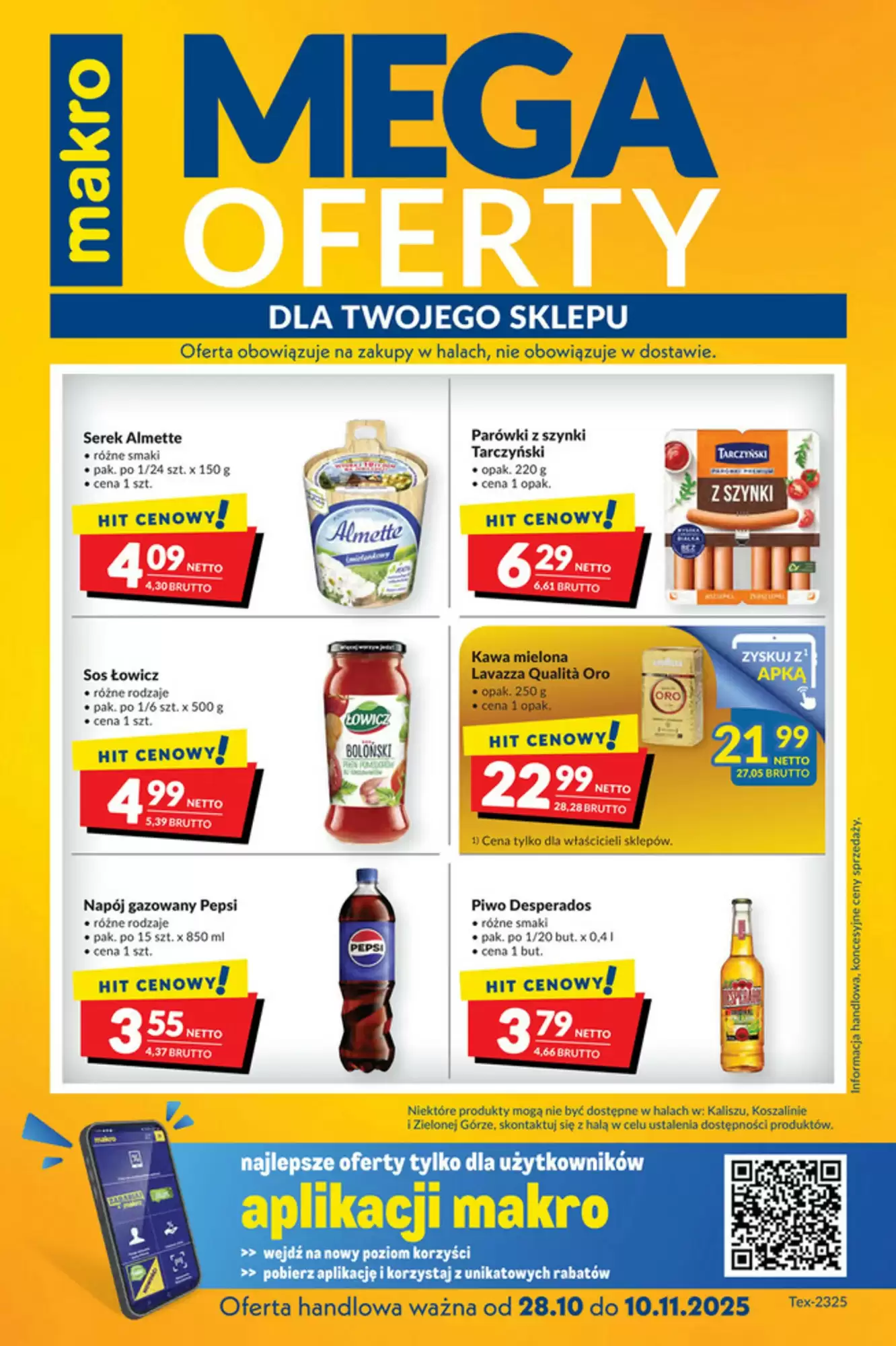 Gazetka Makro od 28.10.2025 do 10.11.2025