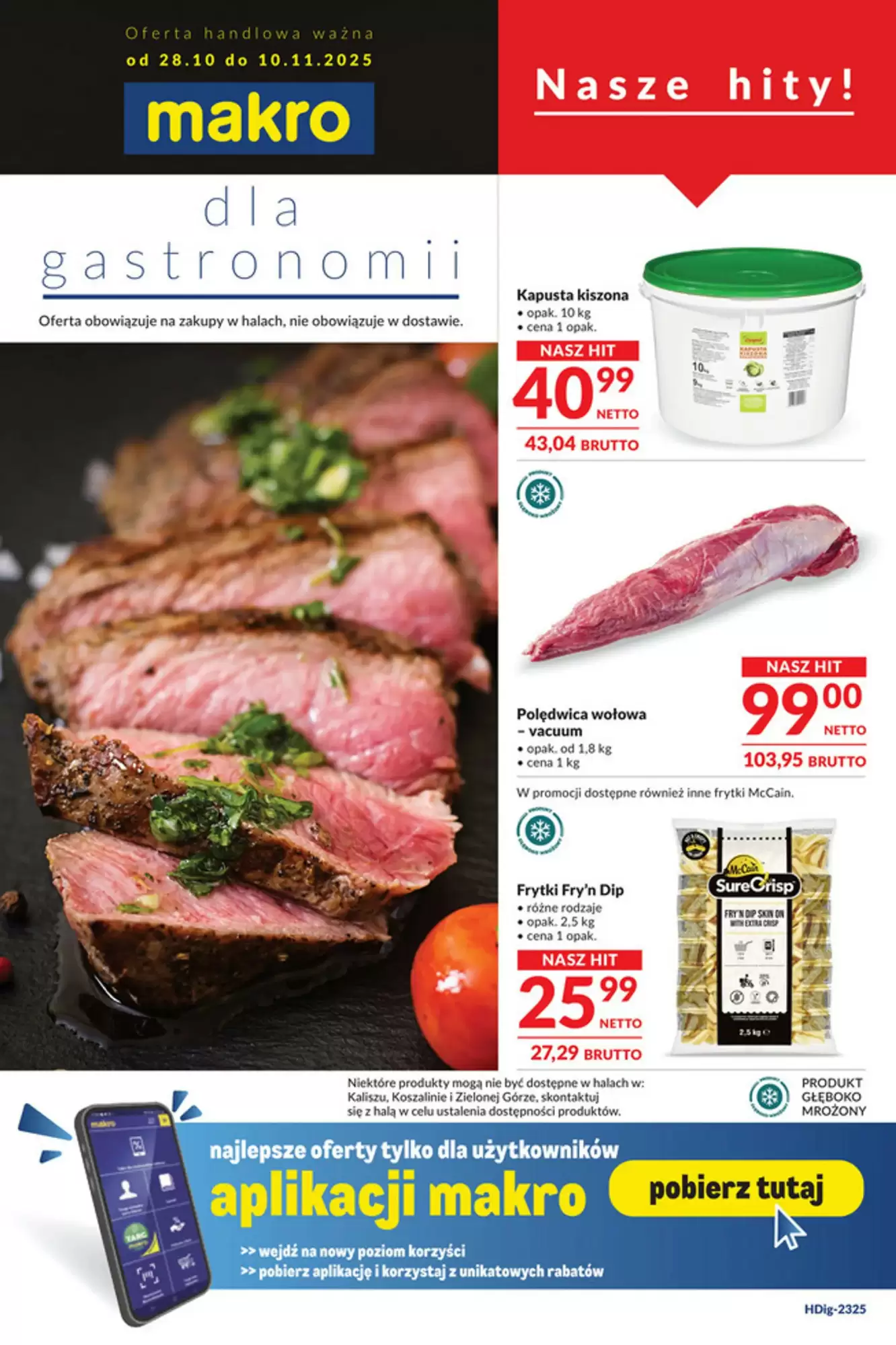 Gazetka Makro od 28.10.2025 do 10.11.2025