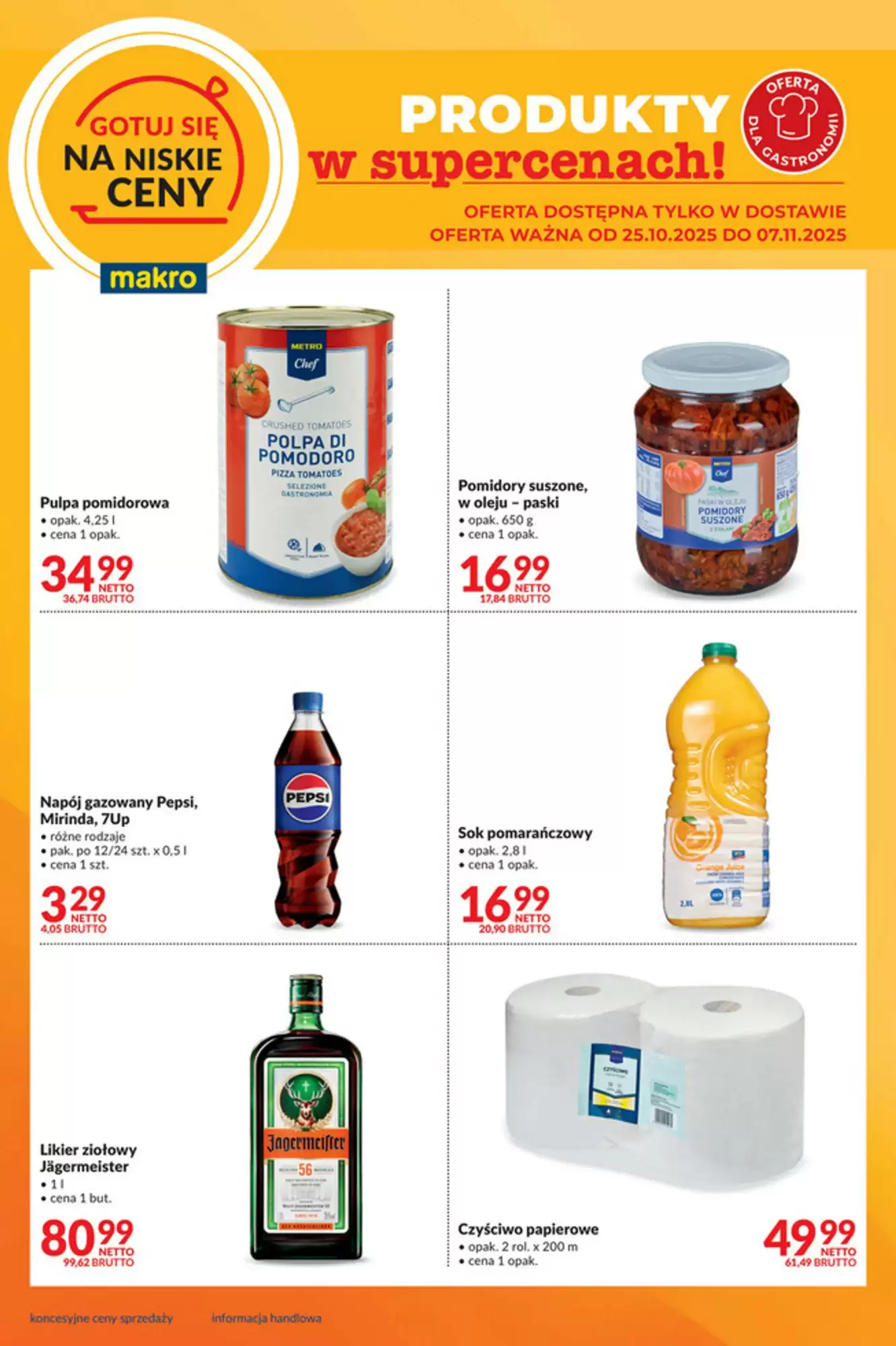 Gazetka Makro od 25.10.2025 do 07.11.2025