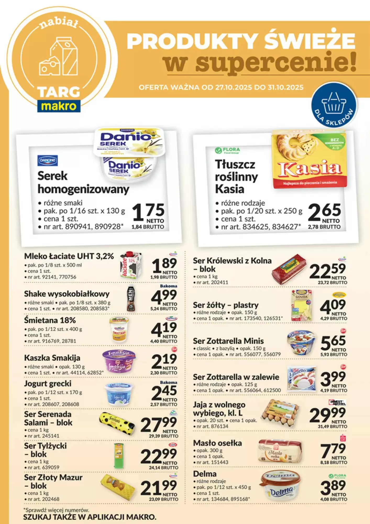 Gazetka Makro od 27.10.2025 do 31.10.2025