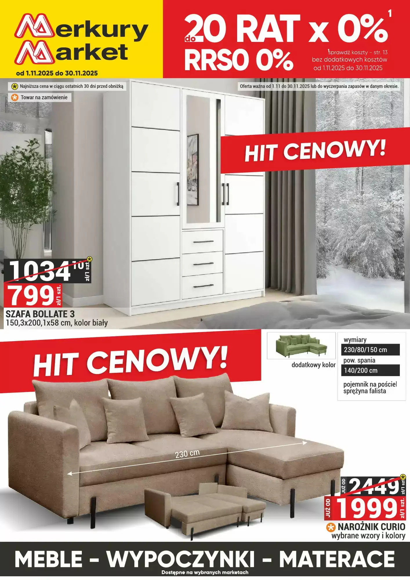 Gazetka Merkury Market od 01.11.2025 do 30.11.2025