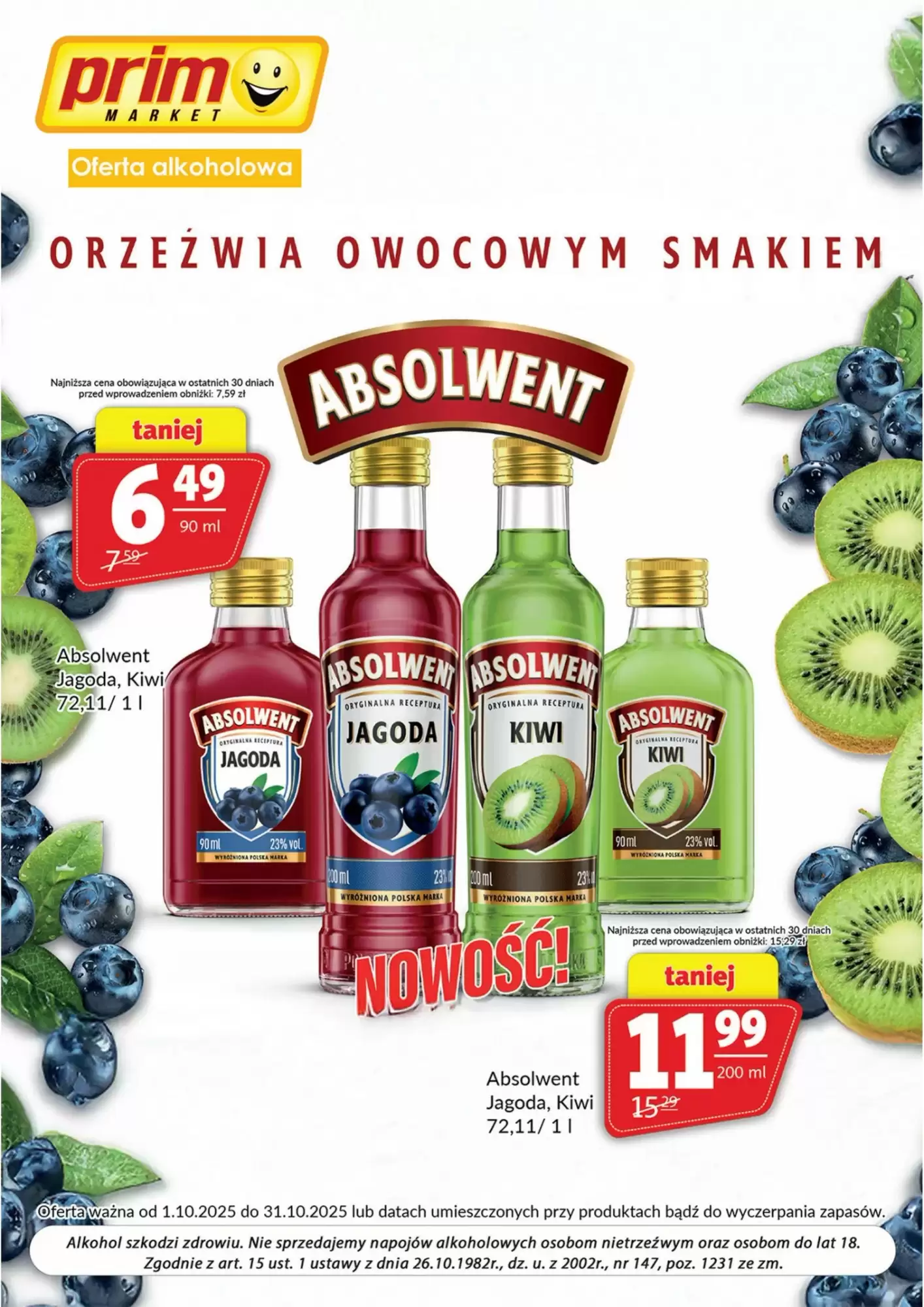 Gazetka Prim Market od 01.10.2025 do 31.10.2025