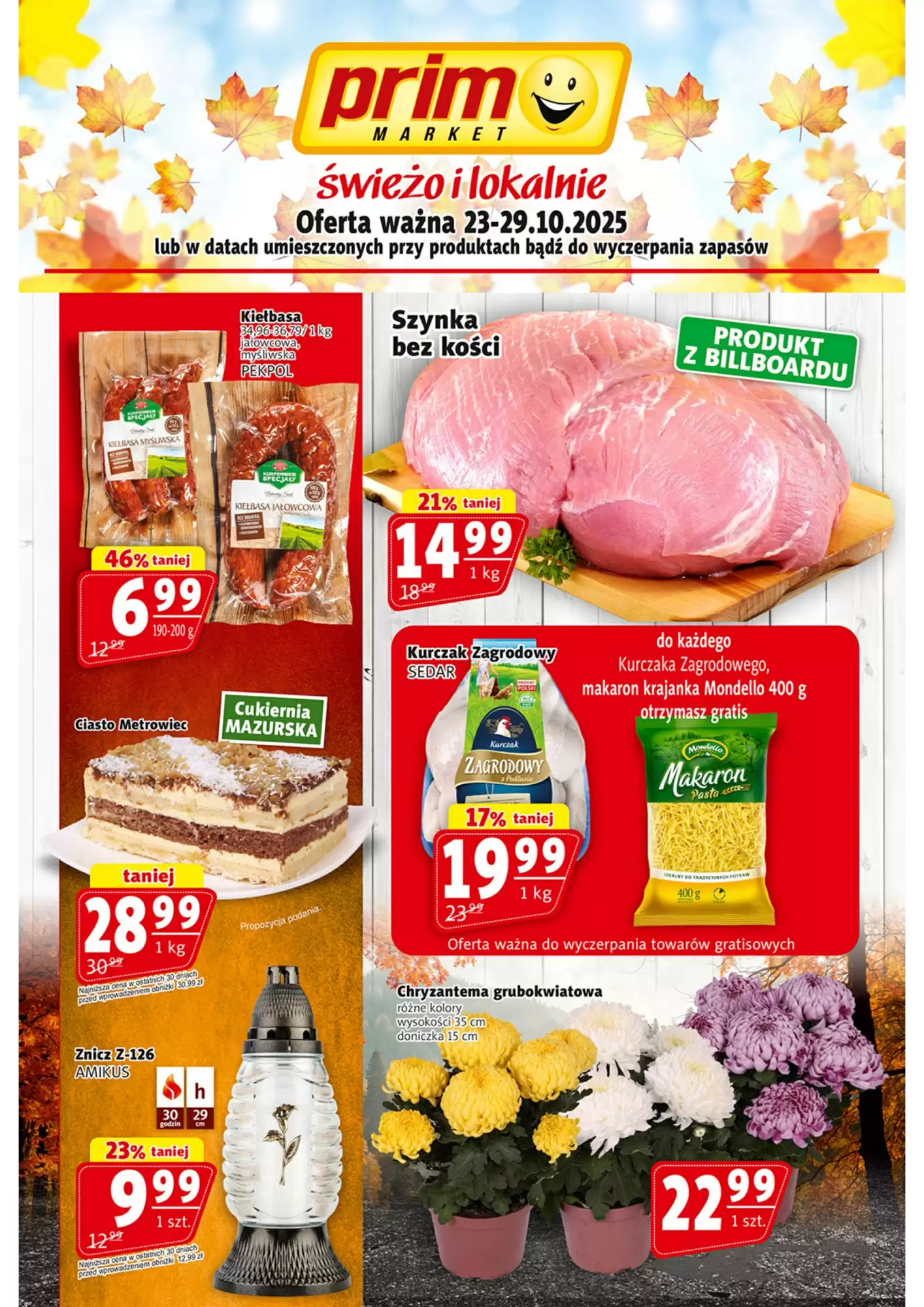 Gazetka Prim Market od 23.10.2025 do 29.10.2025