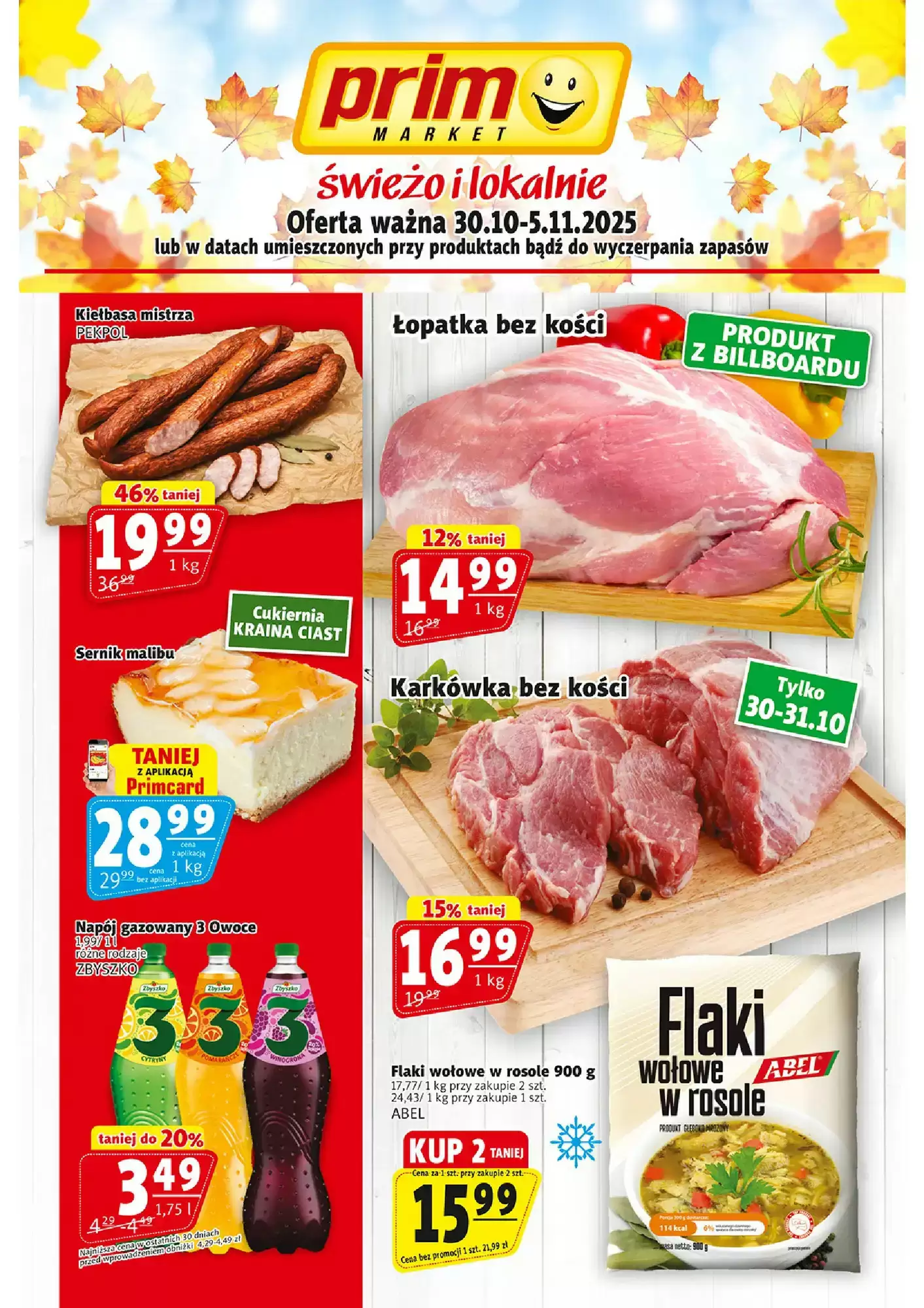 Gazetka Prim Market od 30.10.2025 do 05.11.2025