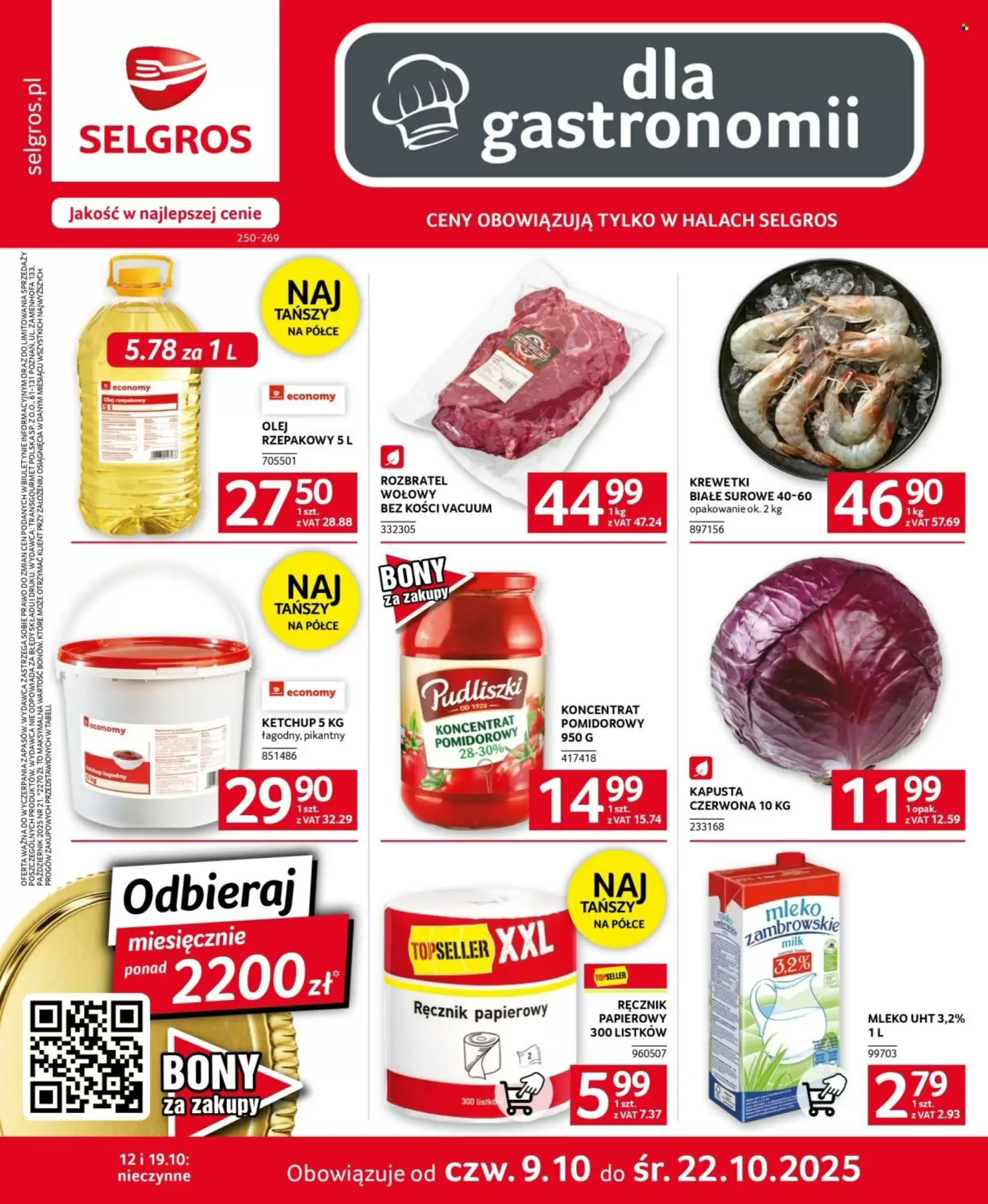 Gazetka Selgros od 09.10.2025 do 22.10.2025