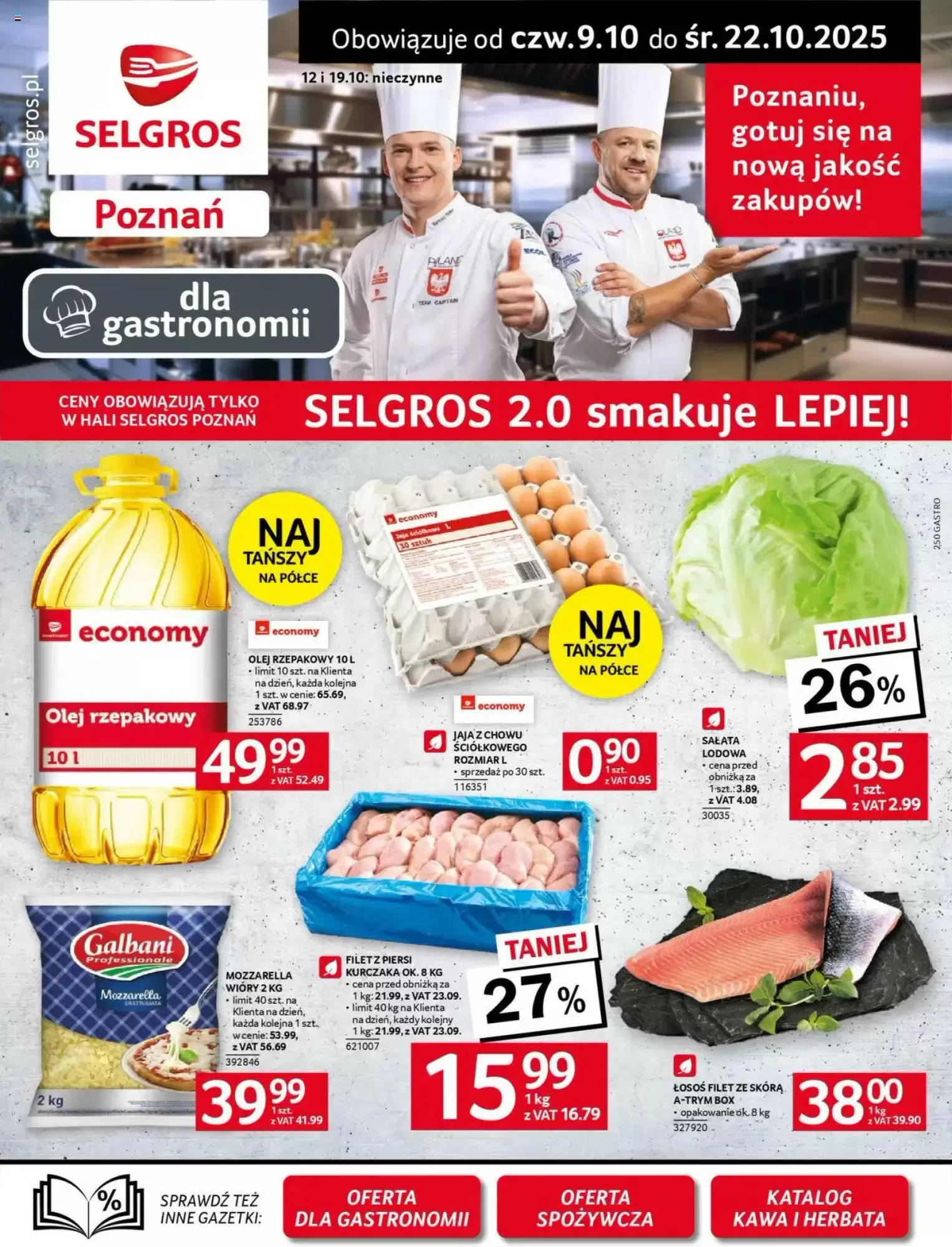 Gazetka Selgros od 09.10.2025 do 22.10.2025