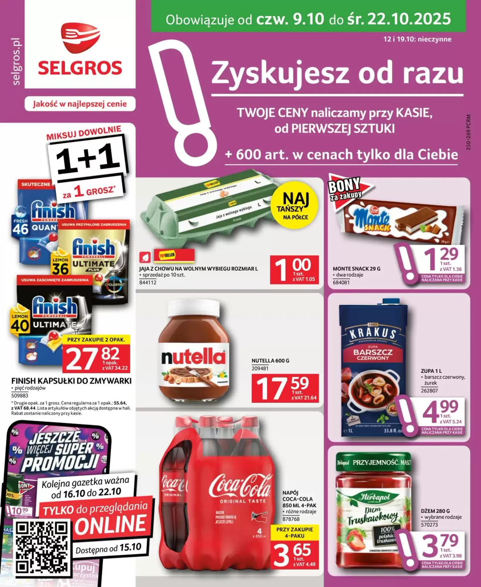 Gazetka Selgros od 09.10.2025 do 22.10.2025