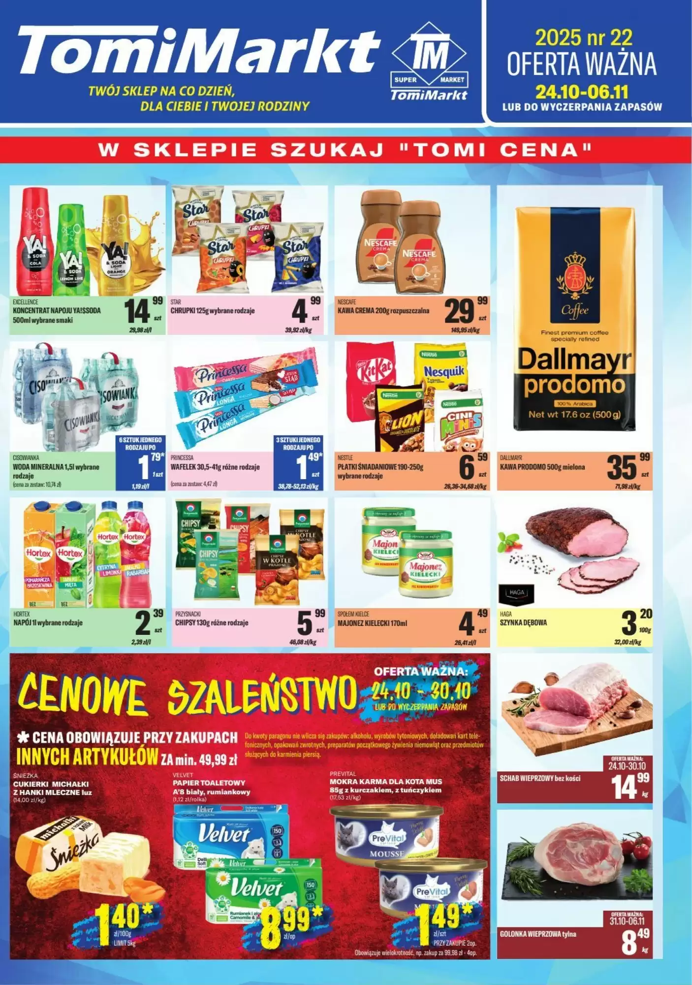 Gazetka Tomimarkt od 24.10.2025 do 06.11.2025