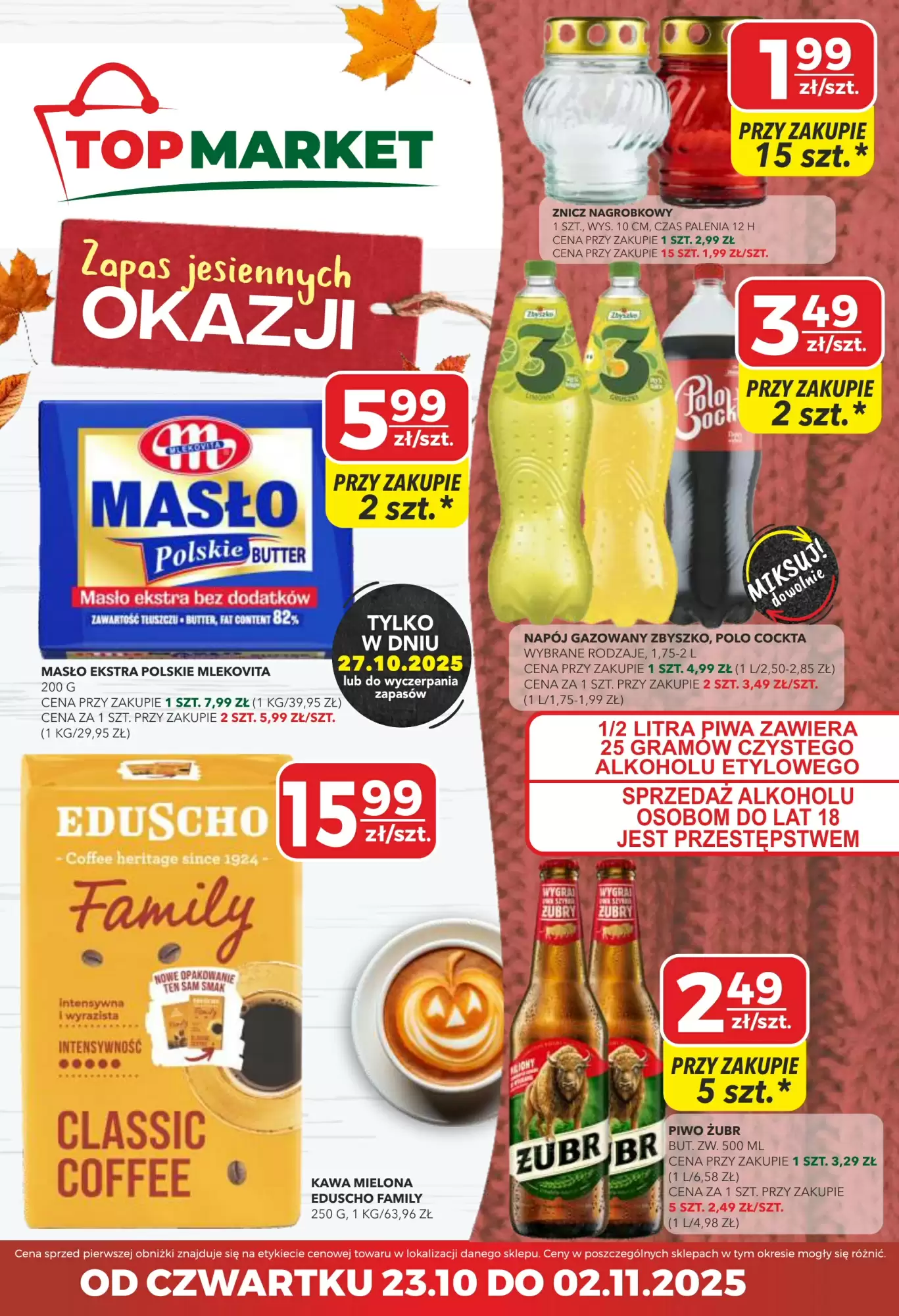 Gazetka Top Market od 23.10.2025 do 02.11.2025