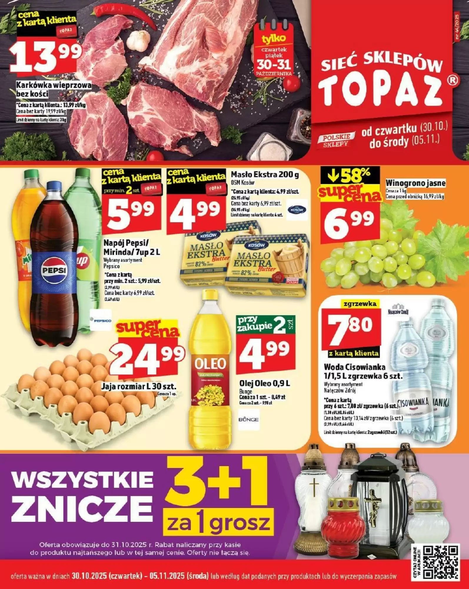 Gazetka Topaz od 30.10.2025 do 05.11.2025