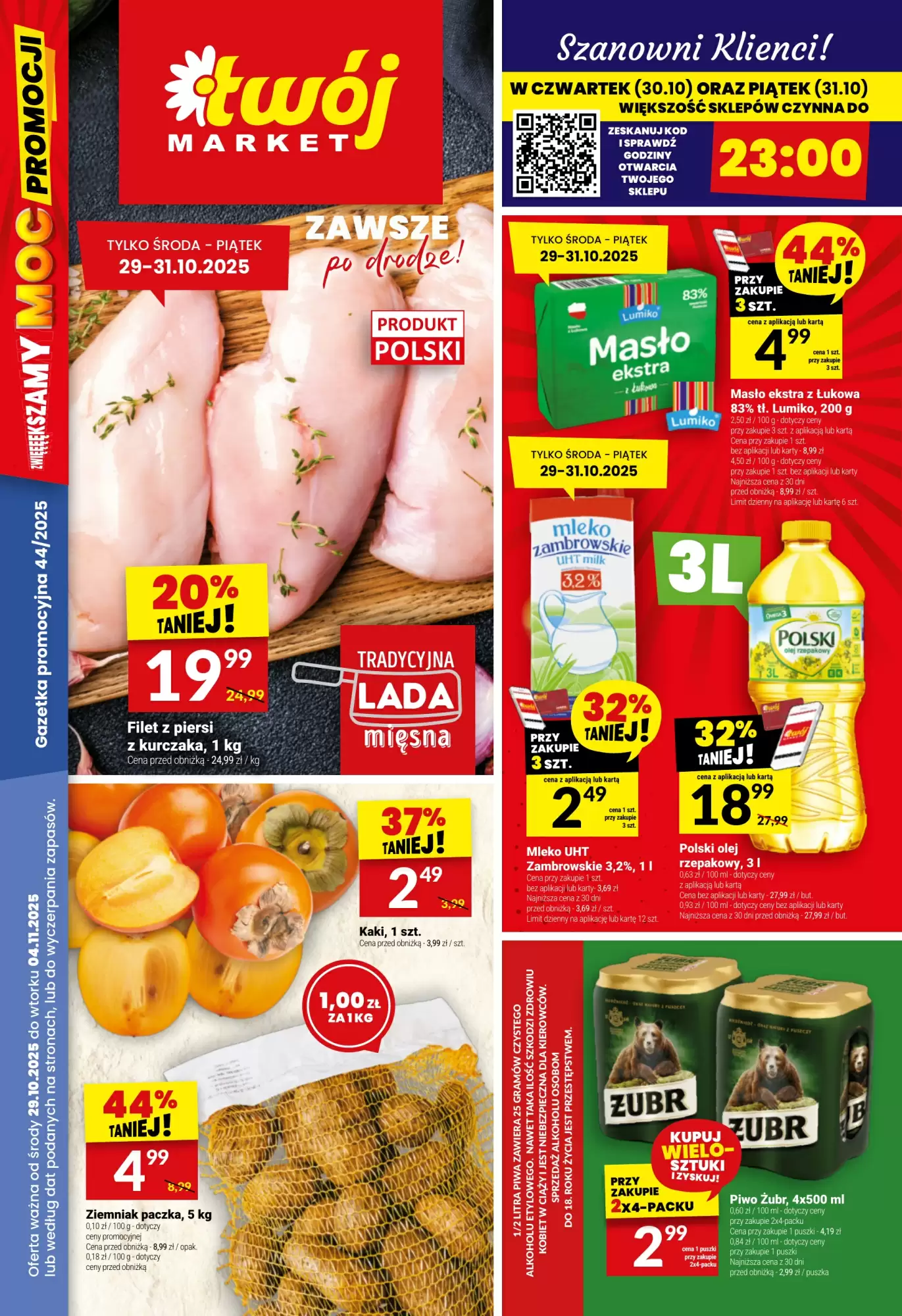 Gazetka Twój Market od 29.10.2025 do 04.11.2025