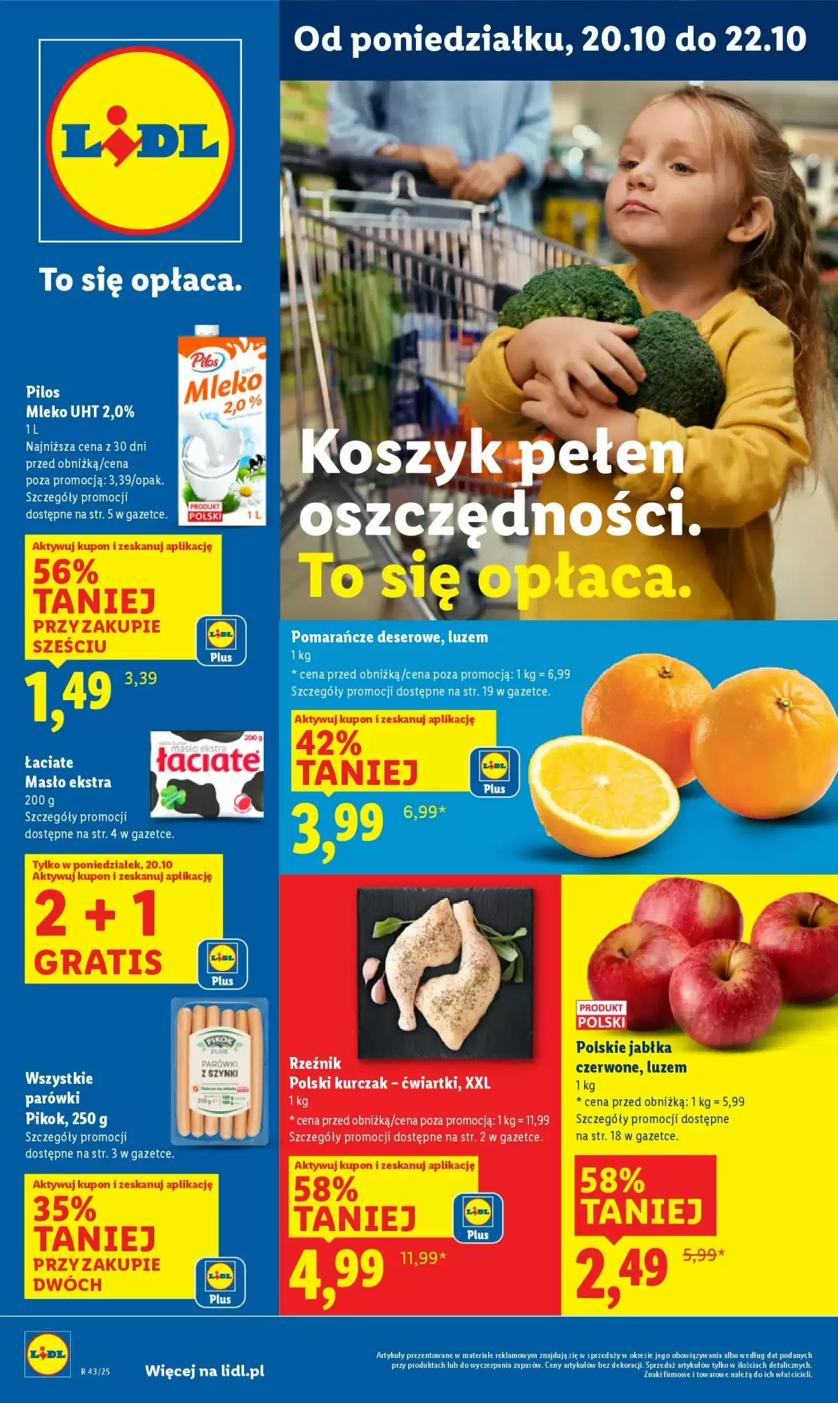 Gazetka Lidl od 20.10.2025 do 22.10.2025