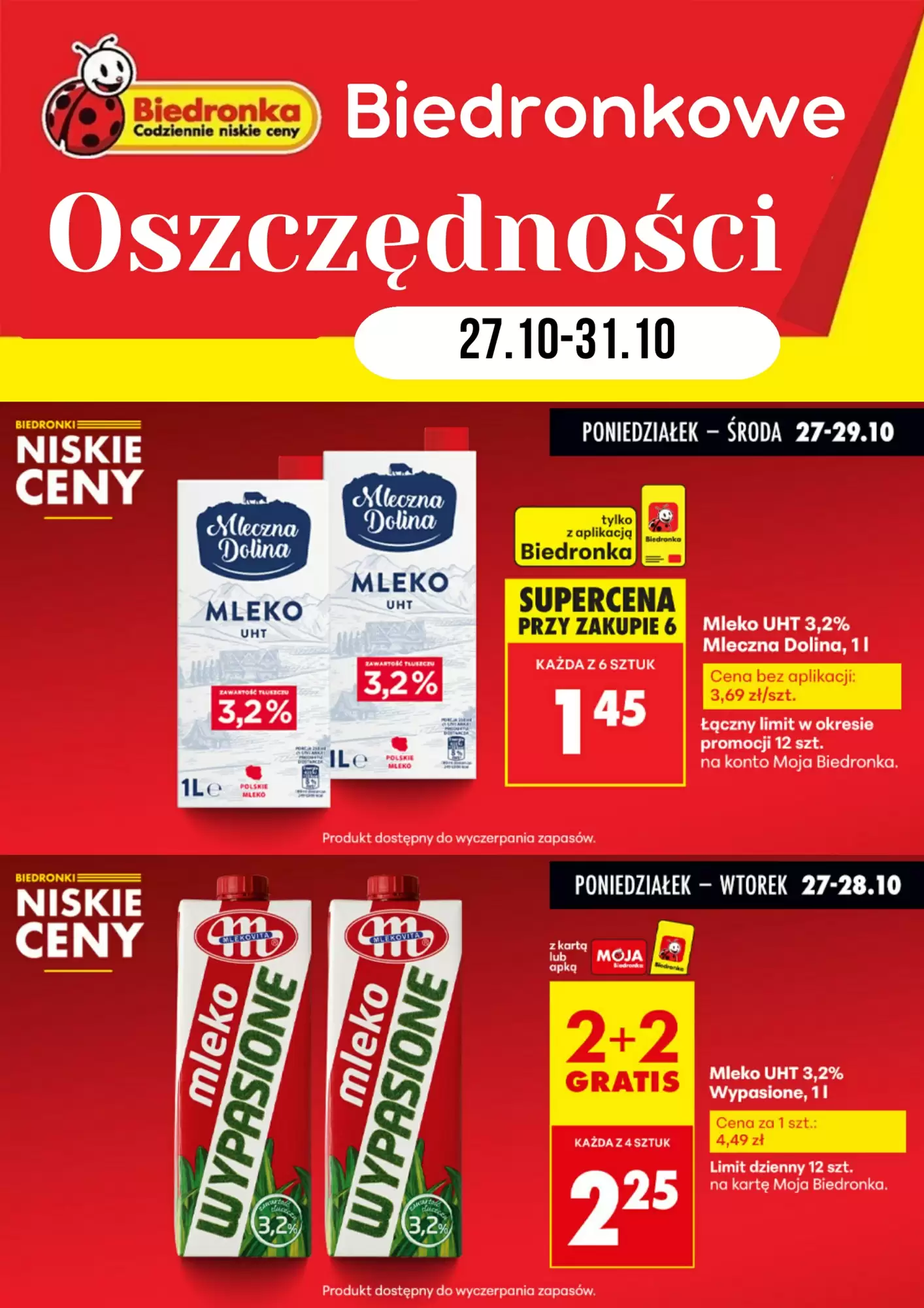 Gazetka Biedronka od 27.10.2025 do 31.10.2025