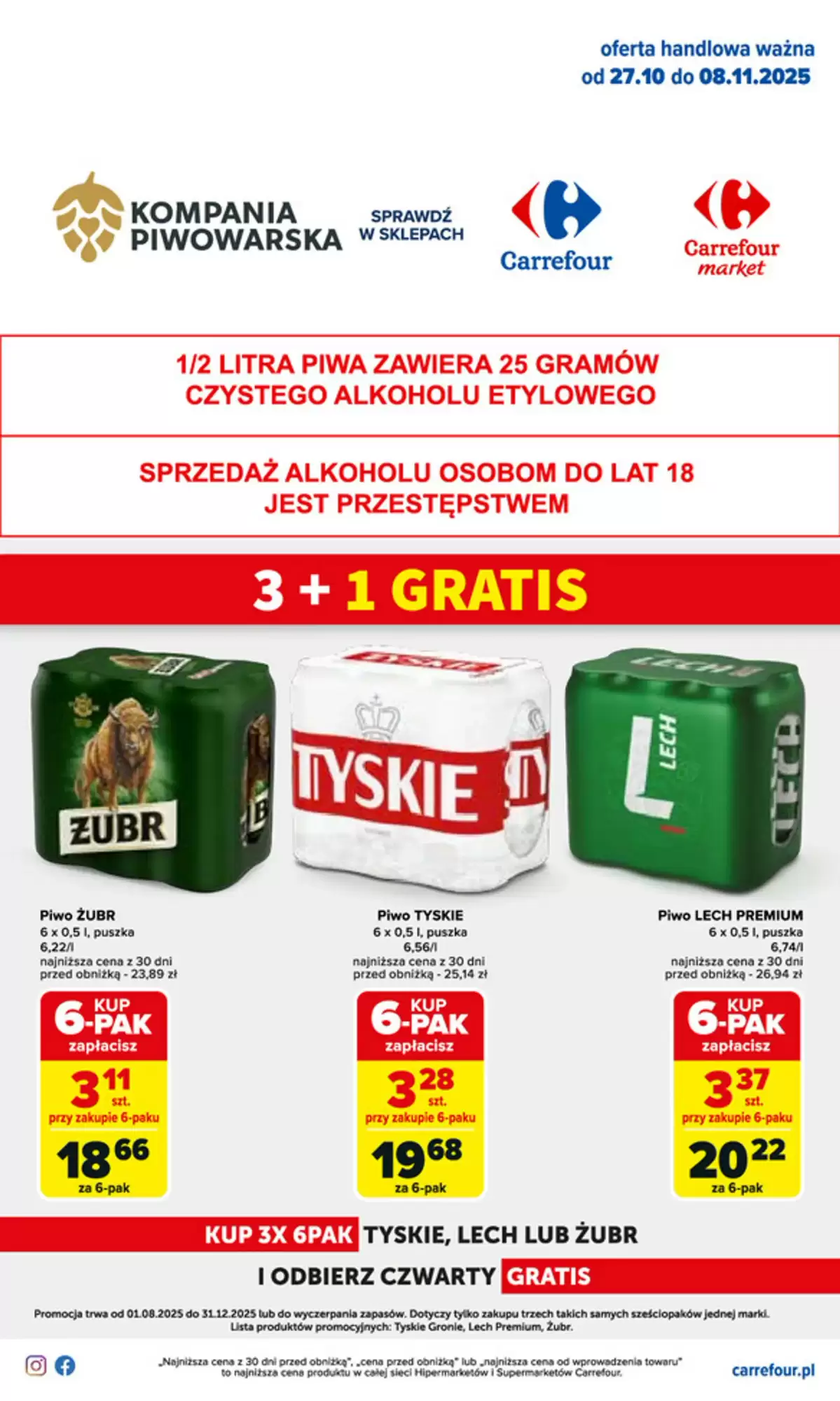 Gazetka Carrefour od 27.10.2025 do 08.11.2025