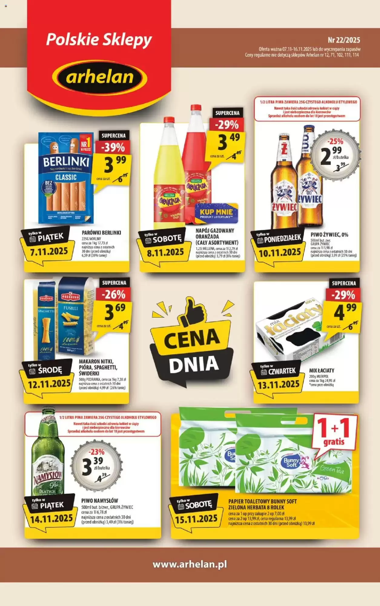 Gazetka Arhelan od 07.11.2025 do 16.11.2025