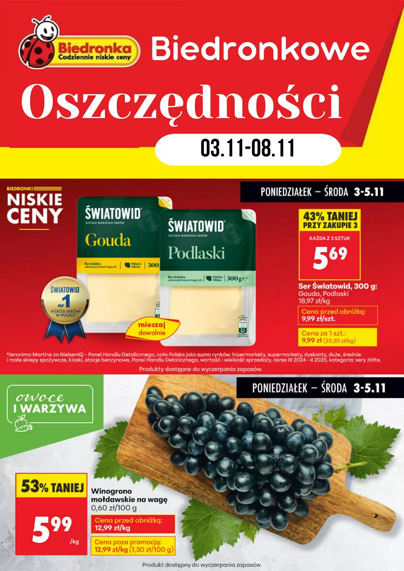 Gazetka Biedronka od 03.11.2025 do 08.11.2025