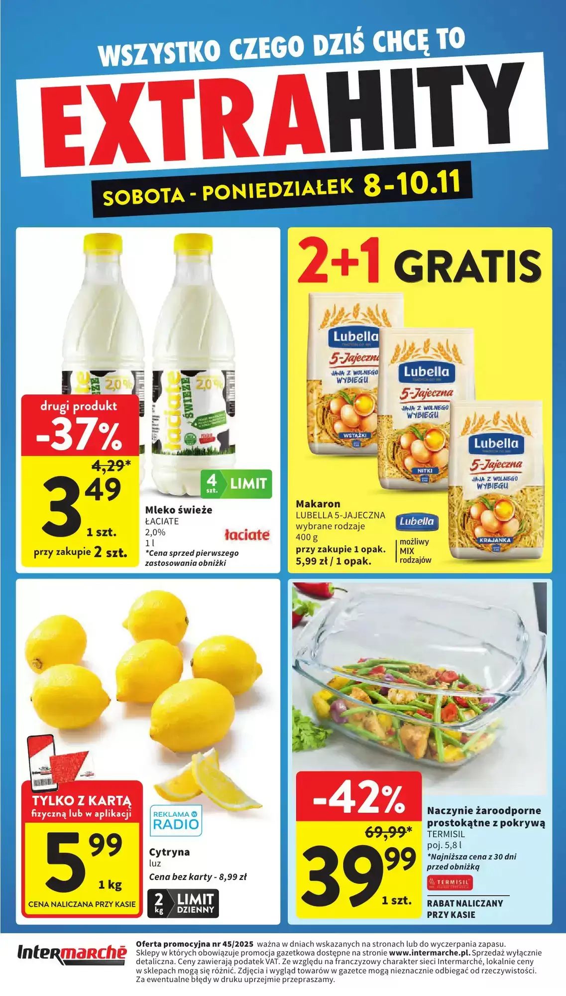 Gazetka Intermarche od 08.11.2025 do 10.11.2025