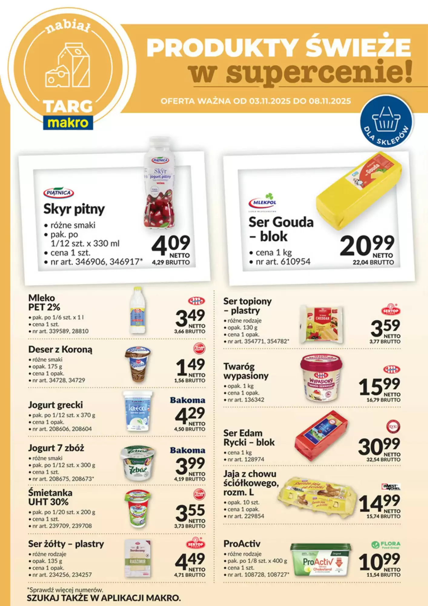 Gazetka Makro od 03.11.2025 do 08.11.2025