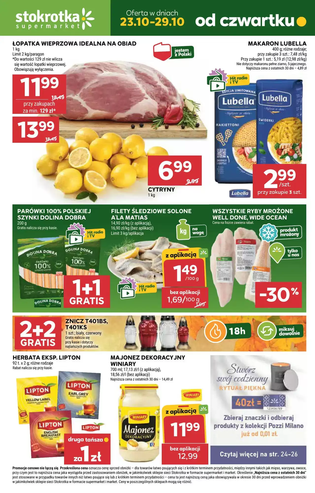 Gazetka Stokrotka od 23.10.2025 do 29.10.2025