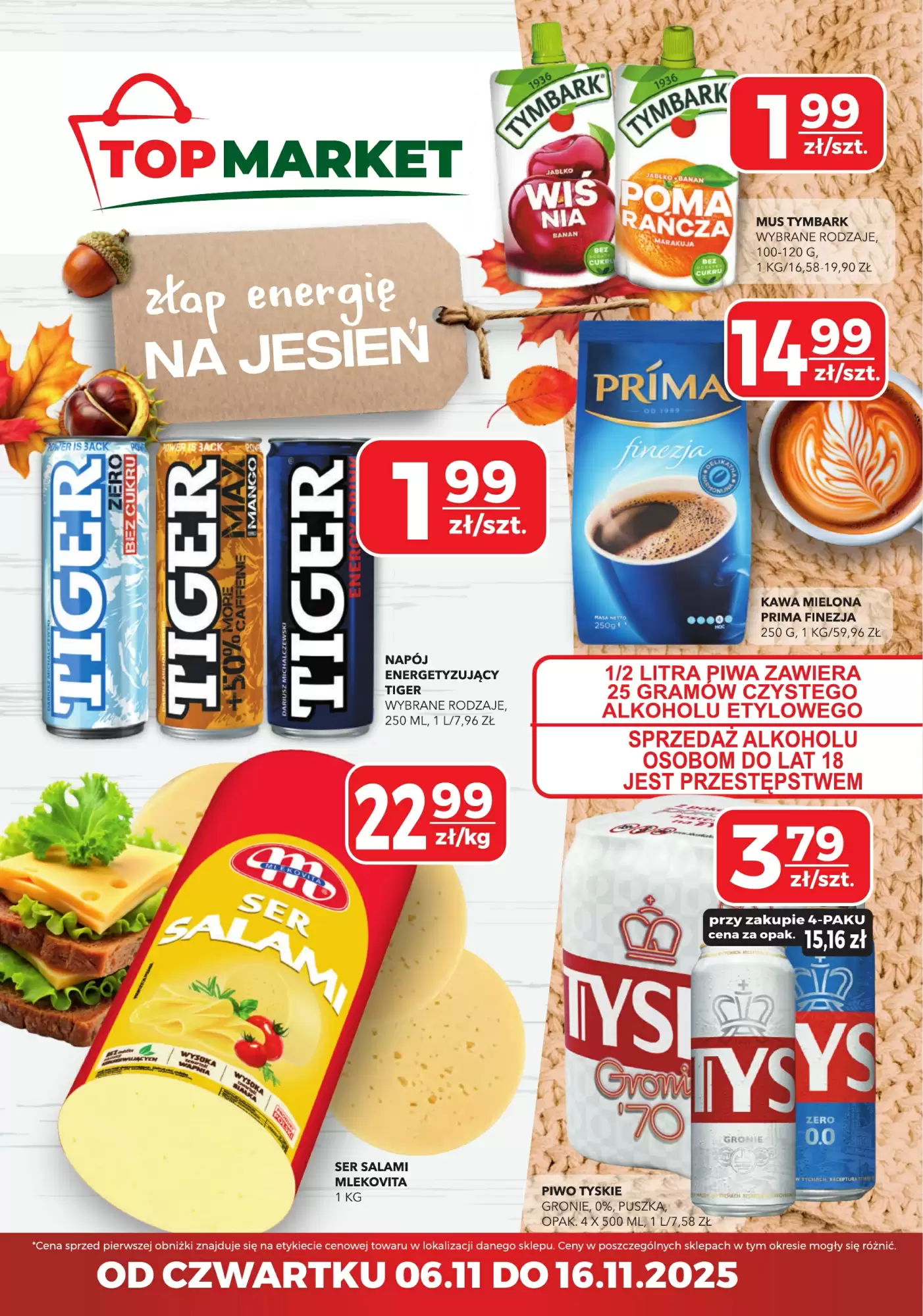 Gazetka Top Market od 06.11.2025 do 16.11.2025