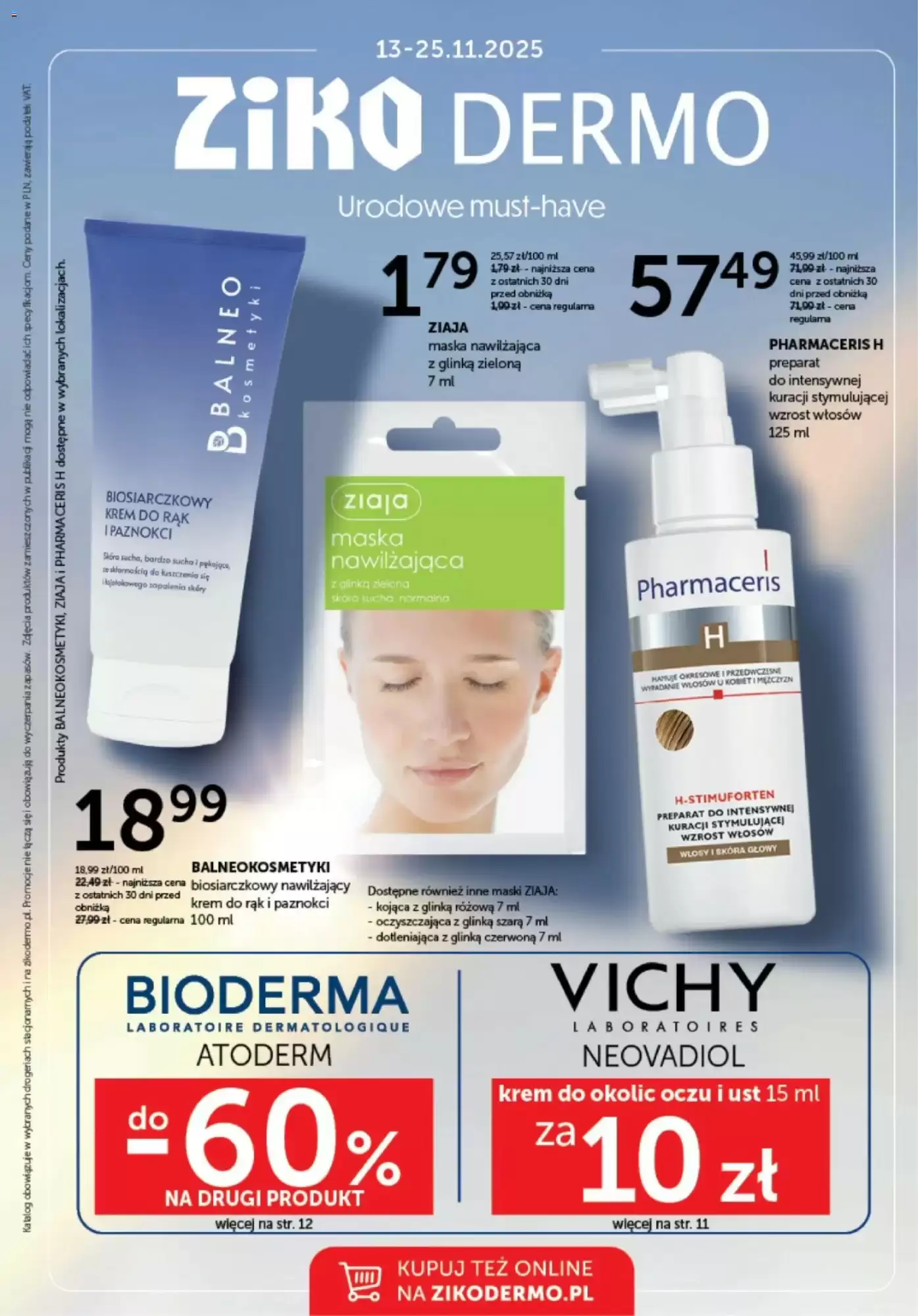Gazetka Ziko Dermo od 13.11.2025 do 25.11.2025