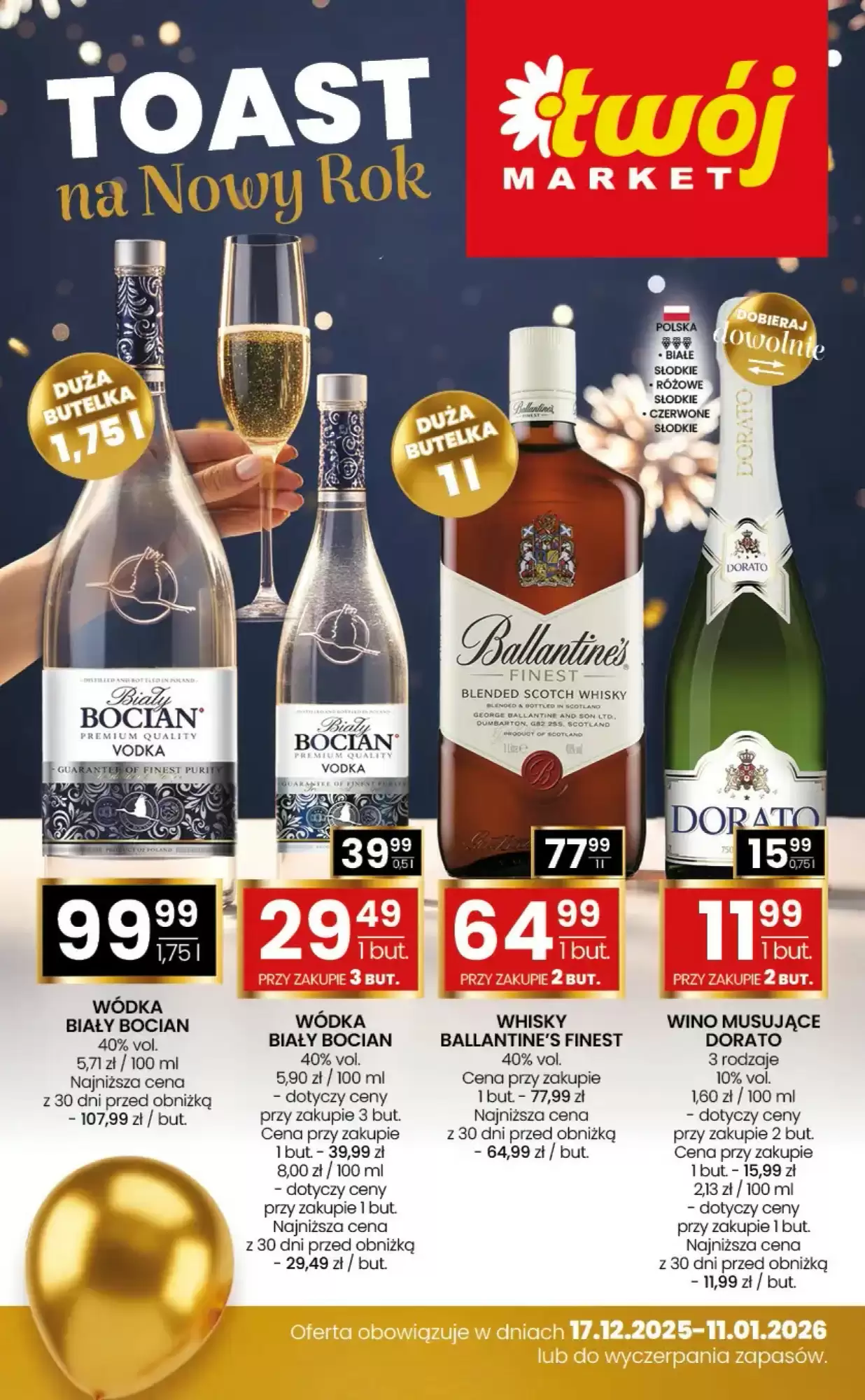 Gazetka Twój Market od 17.12.2025 do 11.01.2026