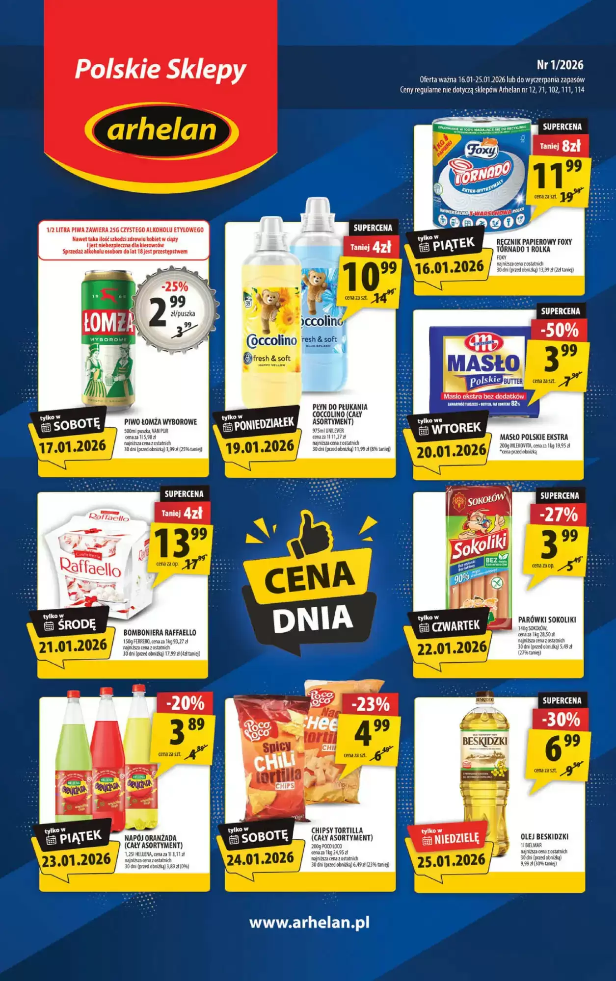 Gazetka Arhelan od 16.01.2026 do 25.01.2026