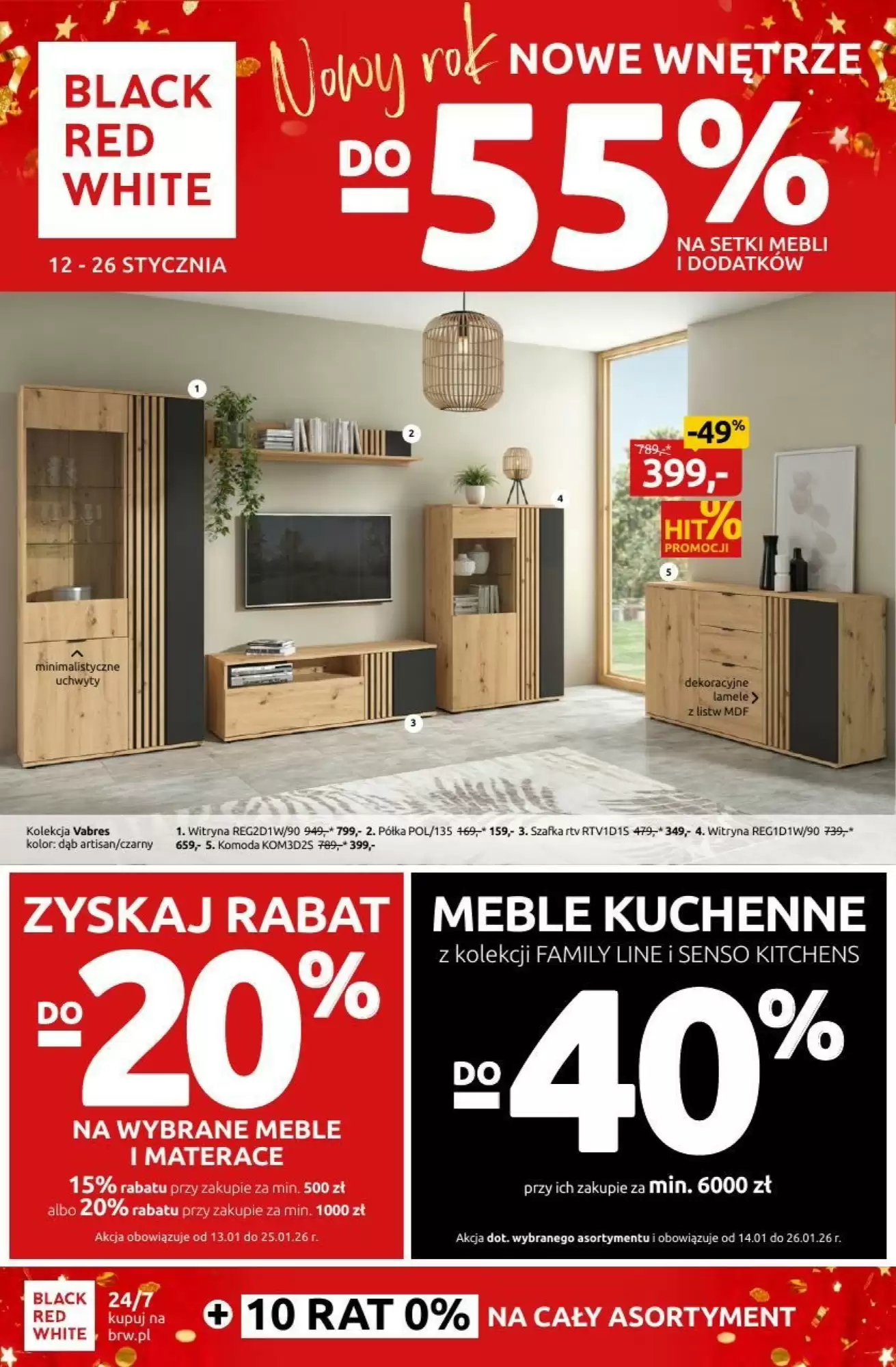 Gazetka Black Red White od 12.01.2026 do 26.01.2026