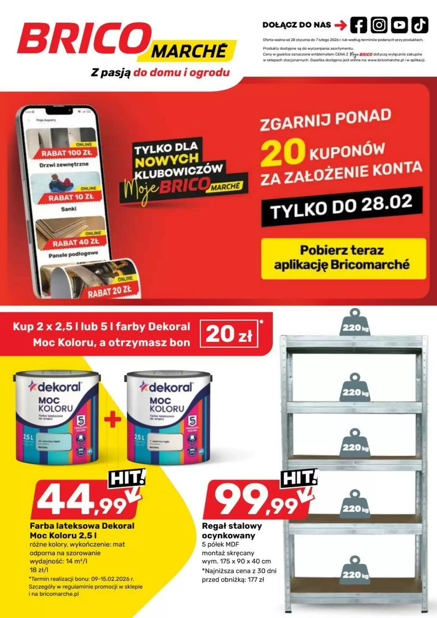 Gazetka Bricomarche od 28.01.2026 do 07.02.2026