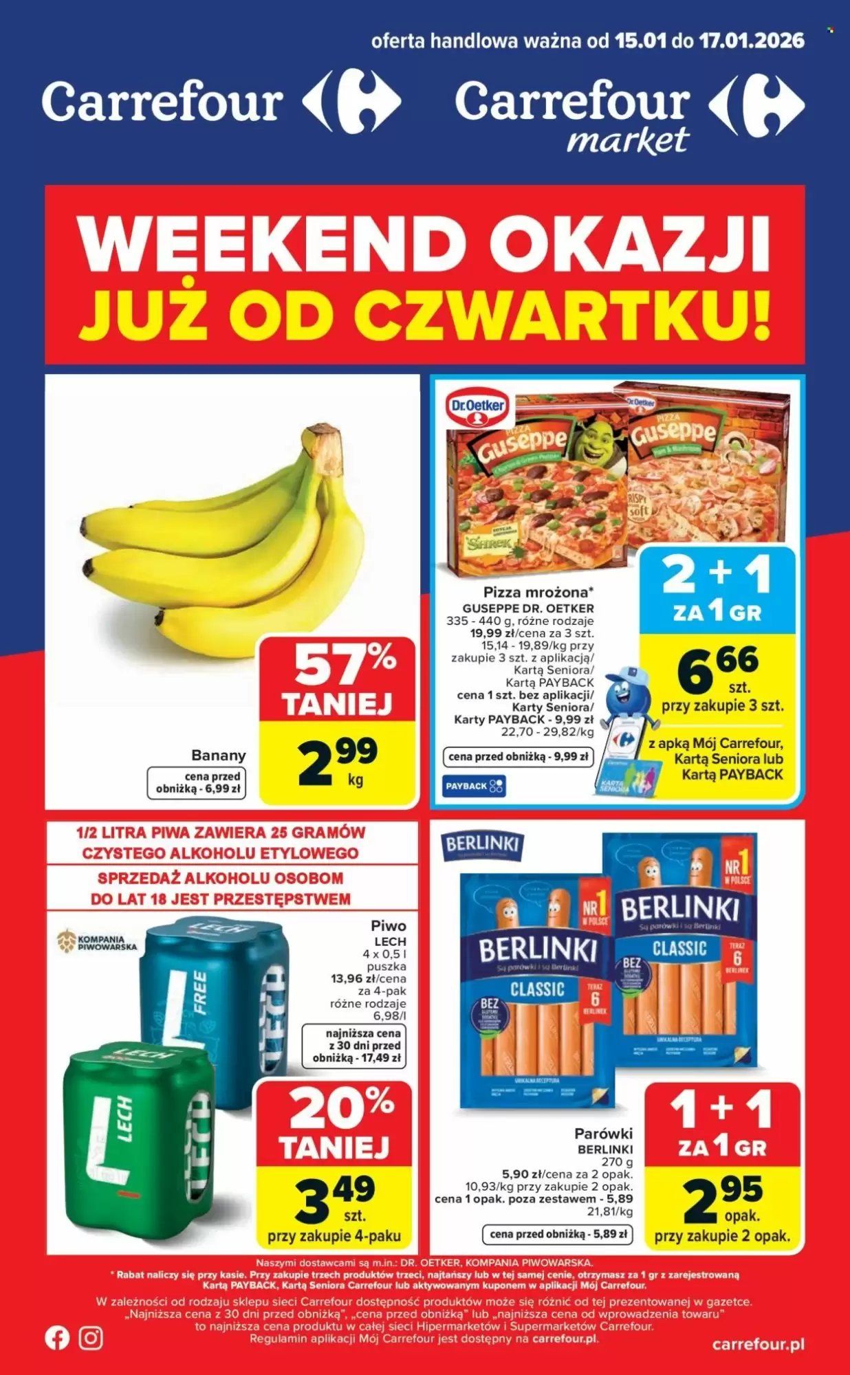 Gazetka Carrefour od 15.01.2026 do 17.01.2026