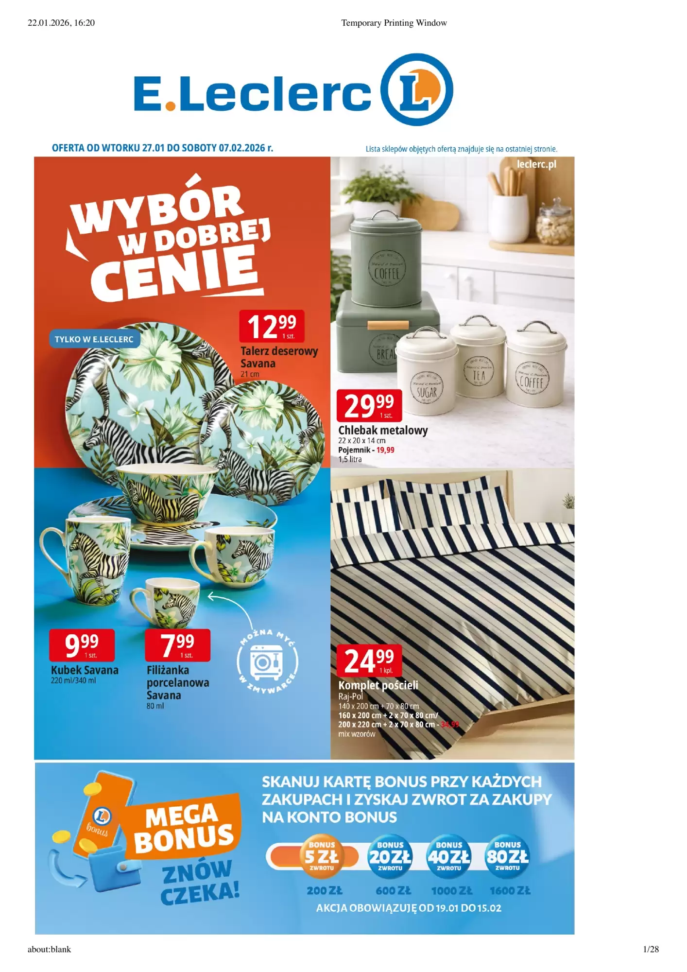 Gazetka E.Leclerc od 27.01.2026 do 07.02.2026