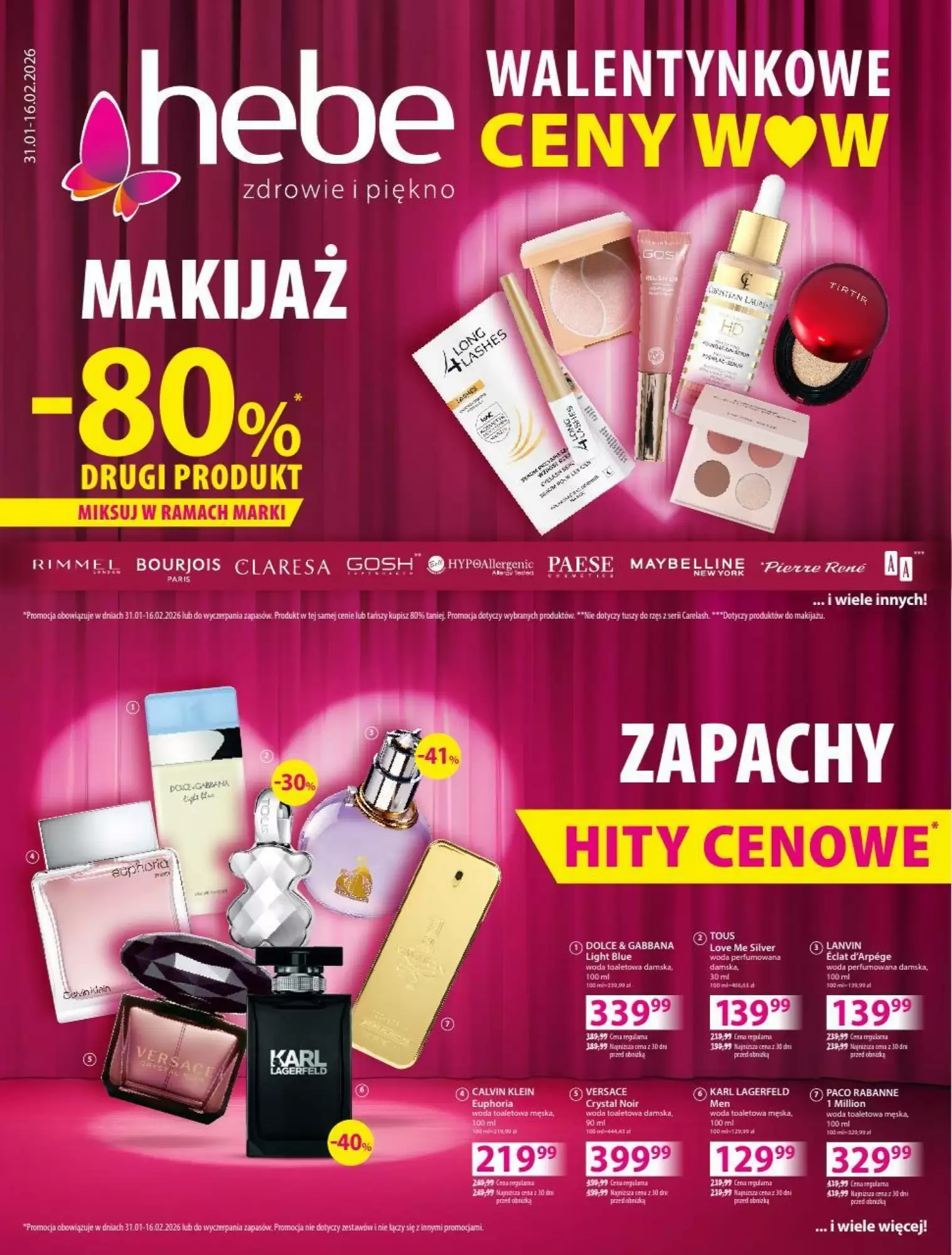 Gazetka Hebe od 31.01.2026 do 16.02.2026