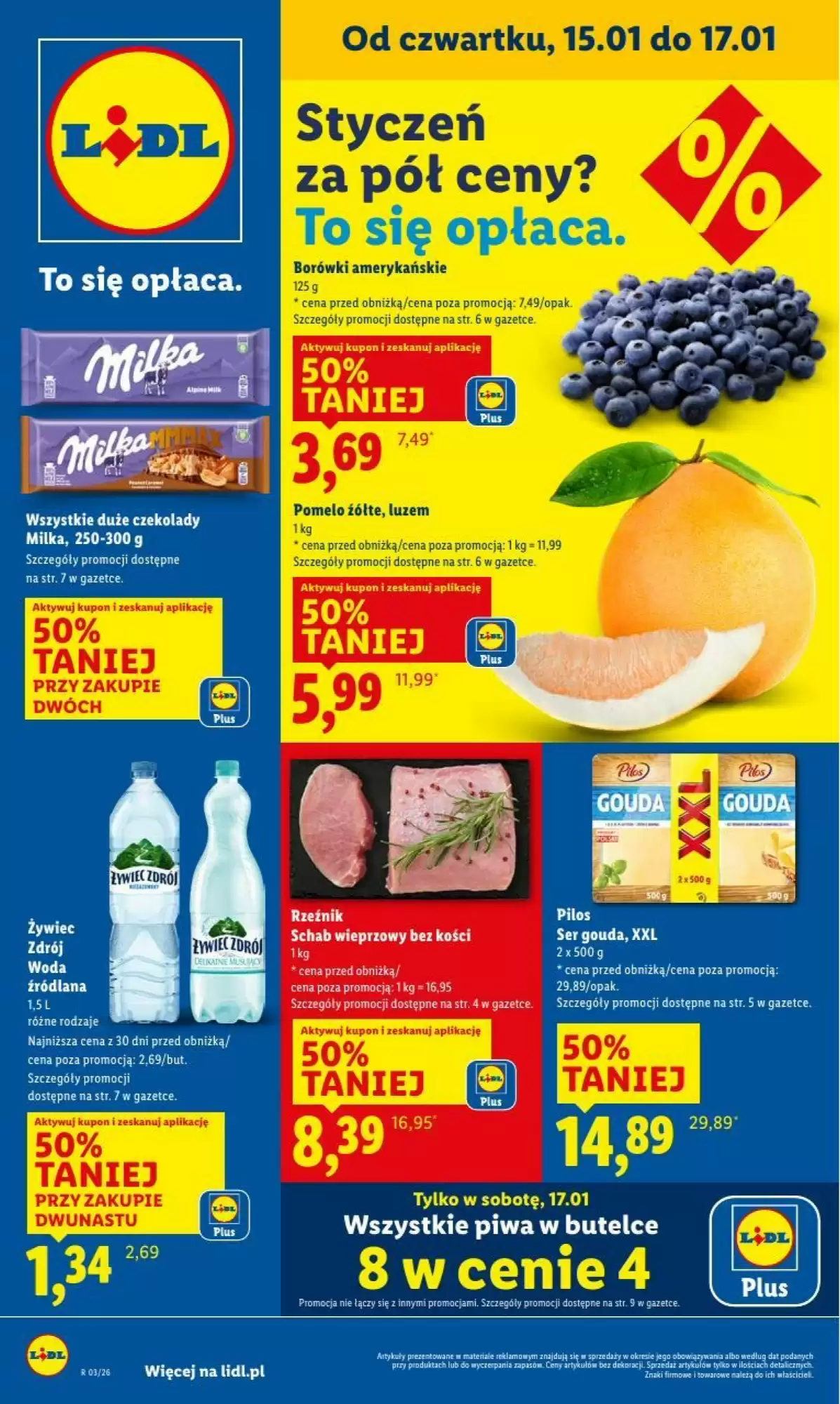 Gazetka Lidl od 15.01.2026 do 17.01.2026