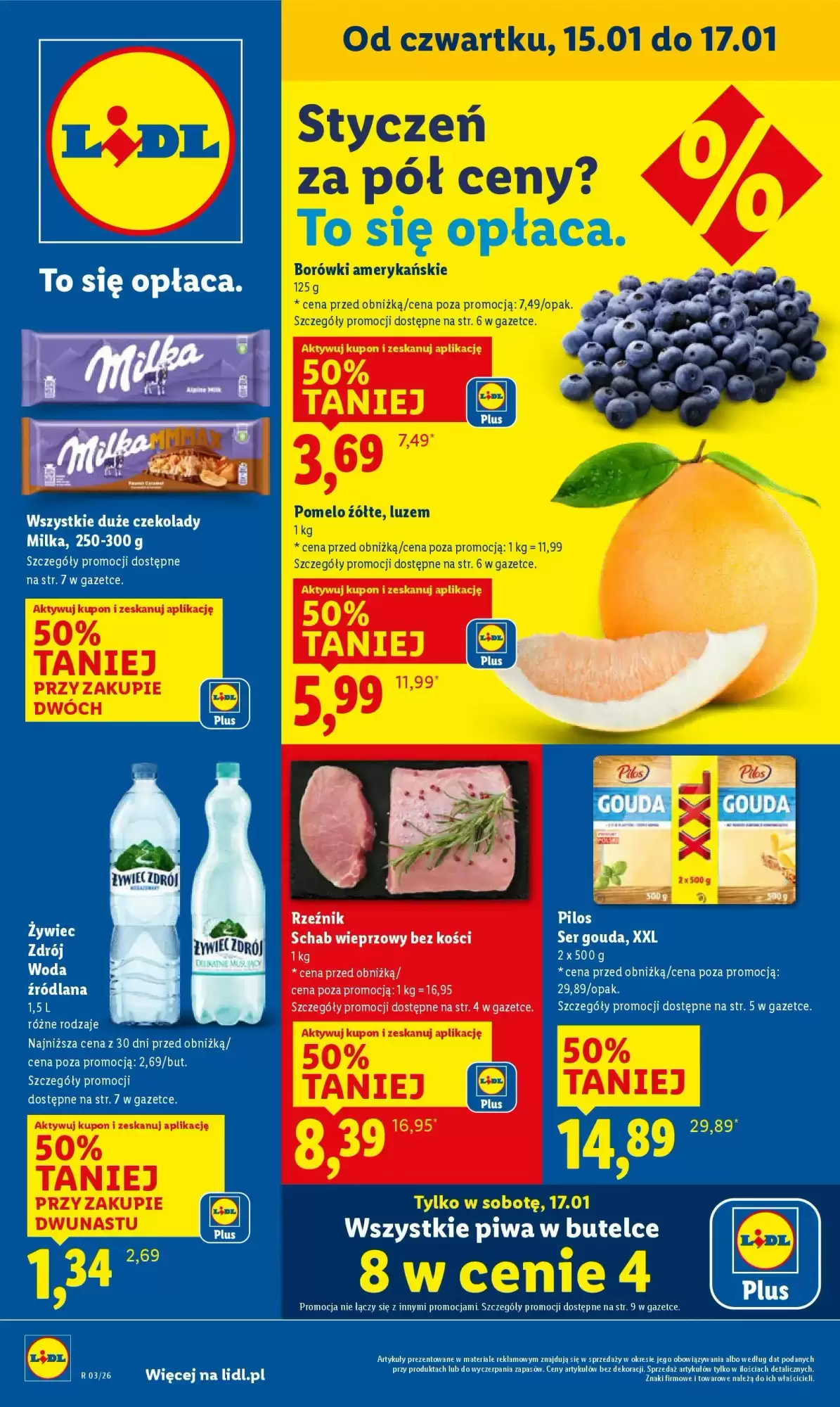 Gazetka Lidl od 15.01.2026 do 17.01.2026
