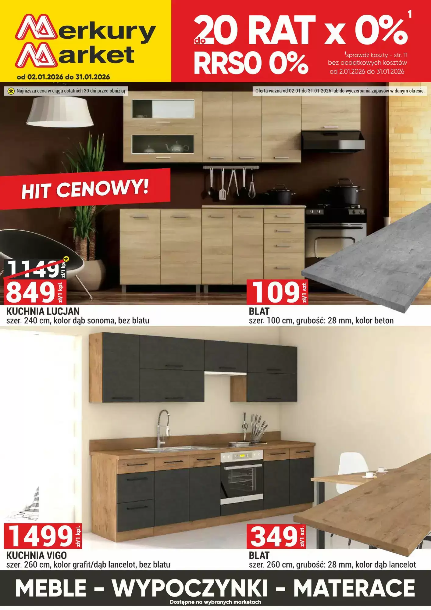 Gazetka Merkury Market od 02.01.2026 do 31.01.2026
