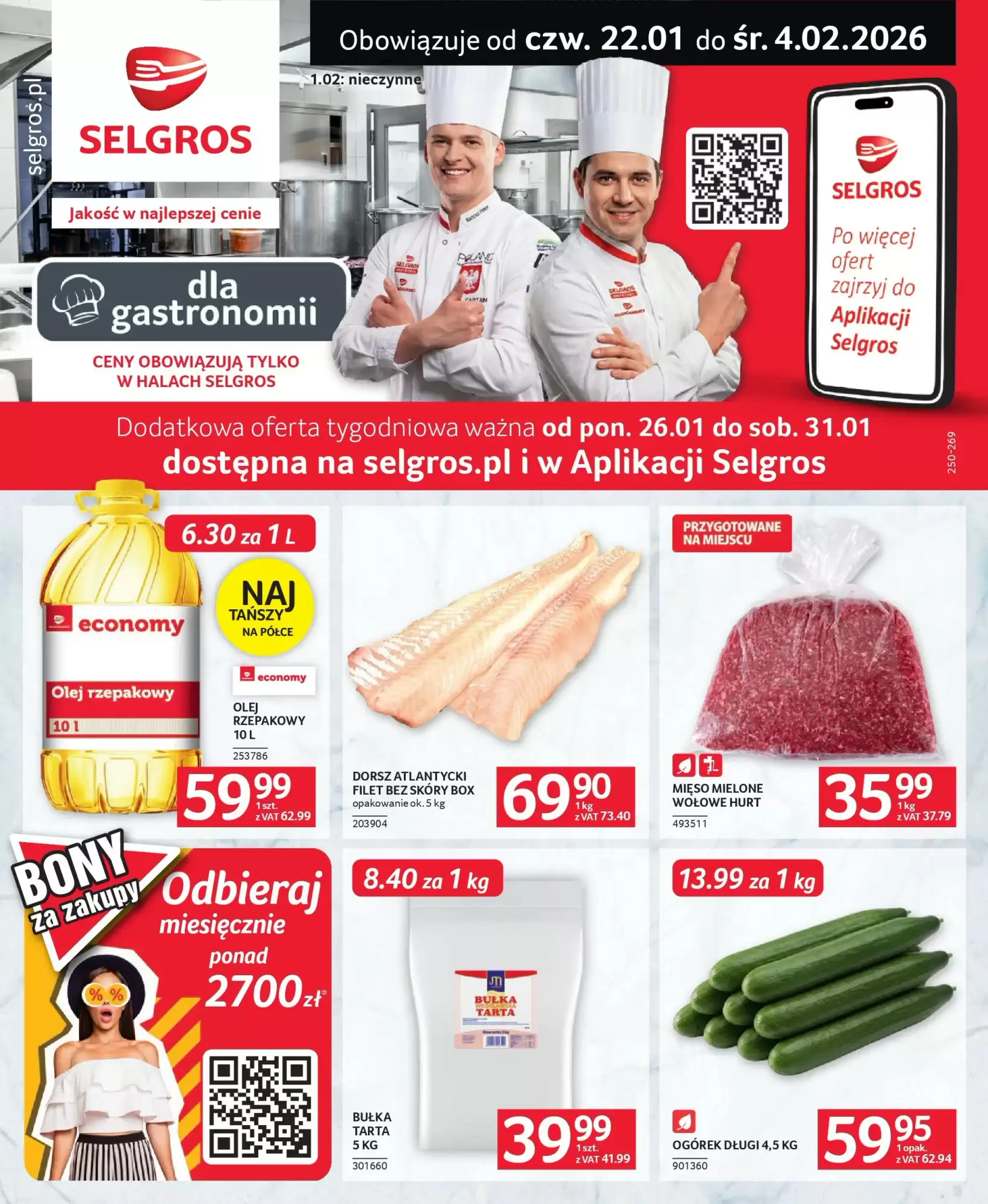 Gazetka Selgros od 22.01.2026 do 04.02.2026