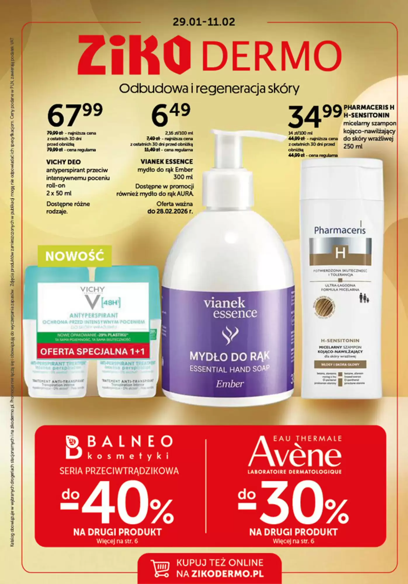 Gazetka Ziko Dermo od 29.01.2026 do 11.02.2026