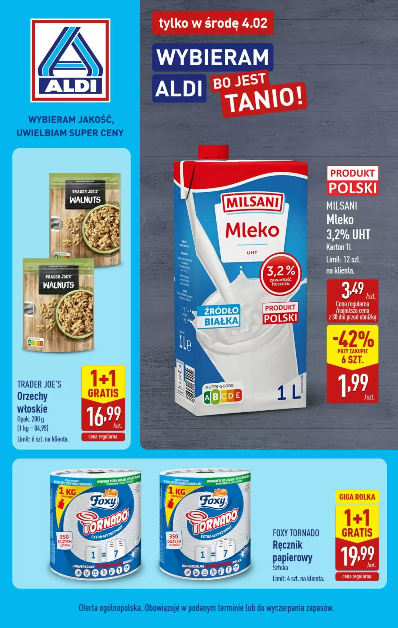 Gazetka Aldi od 04.02.2026 do 04.02.2026