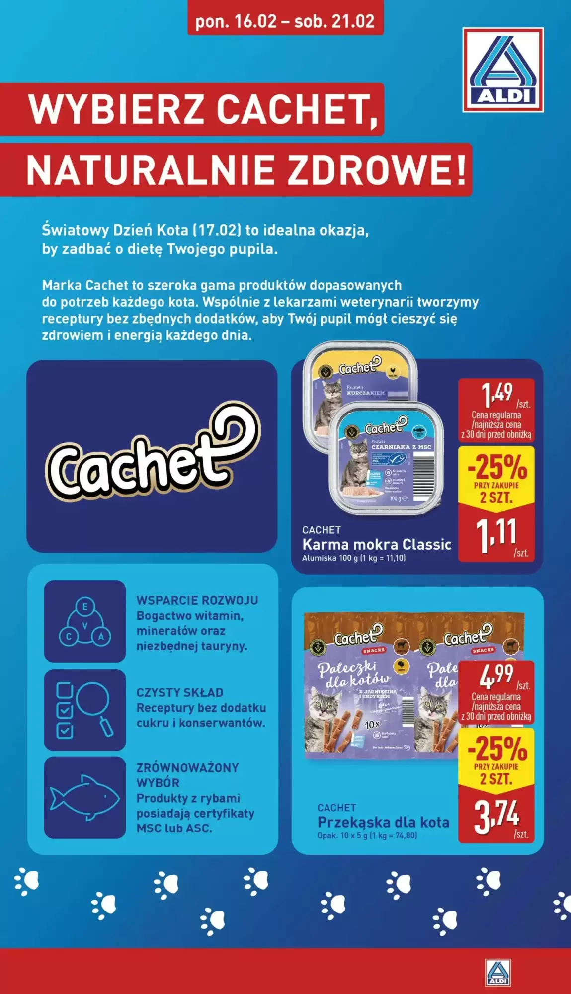 Gazetka Aldi od 16.02.2026 do 21.02.2026