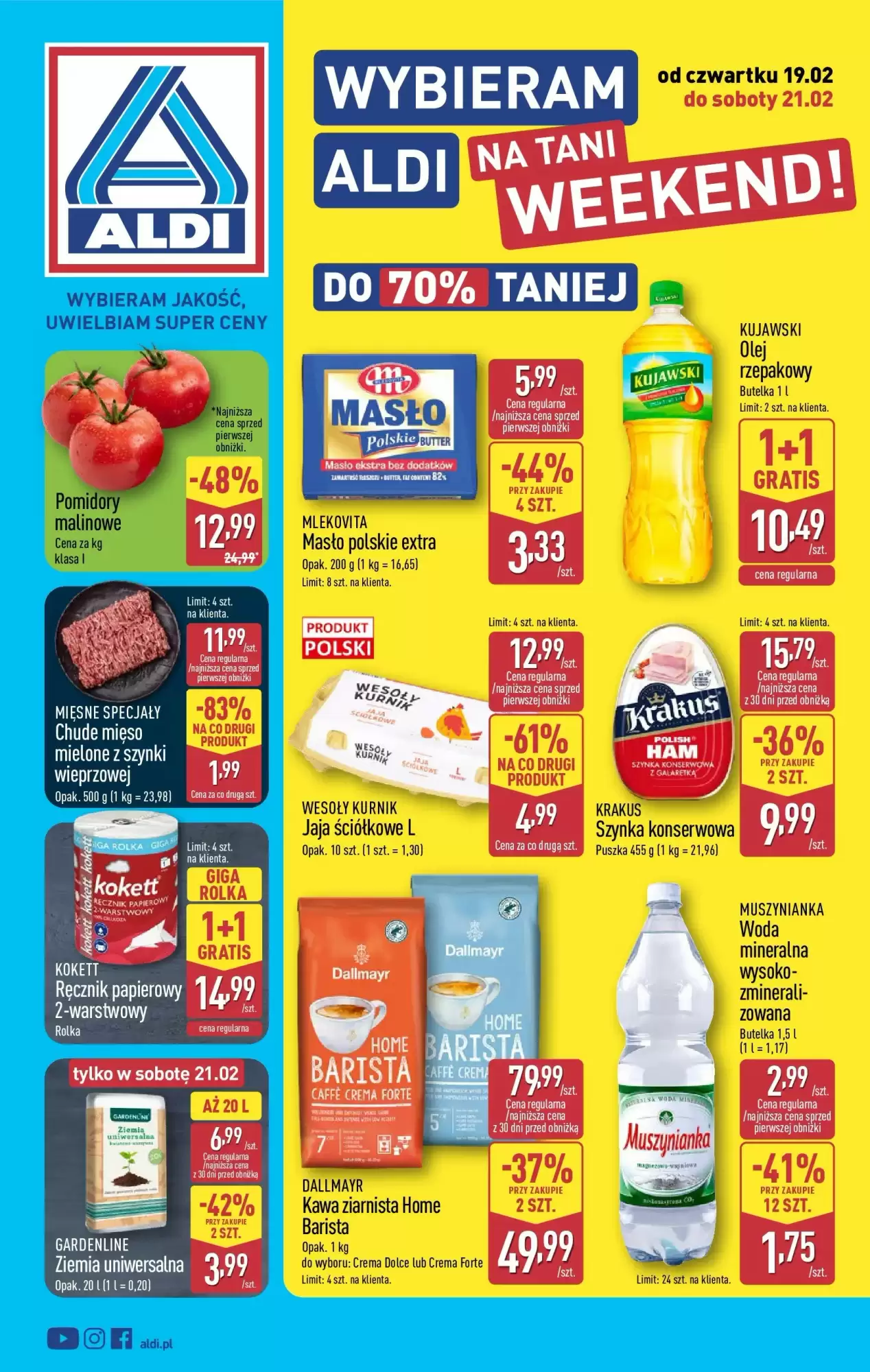 Gazetka Aldi od 19.02.2026 do 21.02.2026
