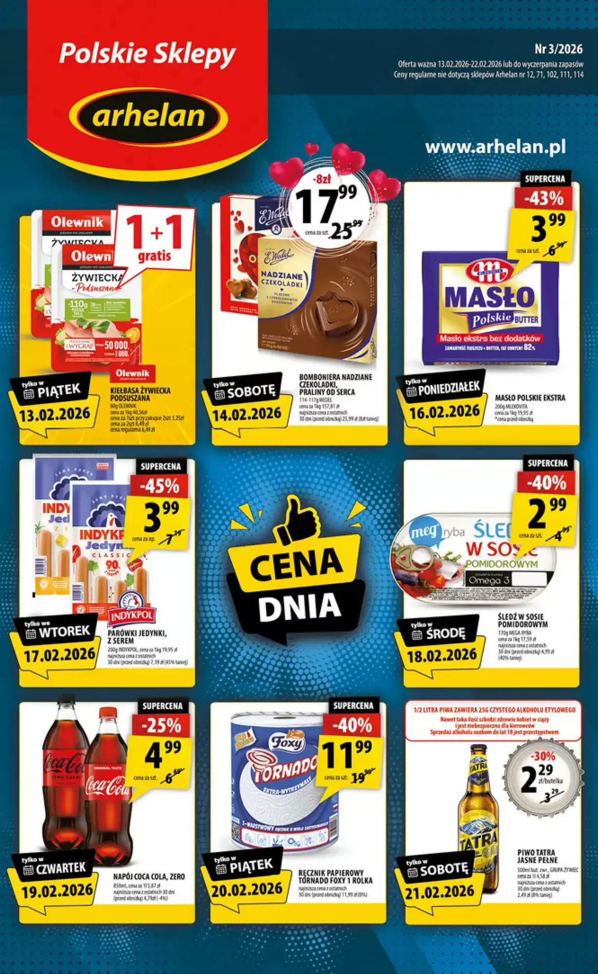 Gazetka Arhelan od 13.02.2026 do 22.02.2026