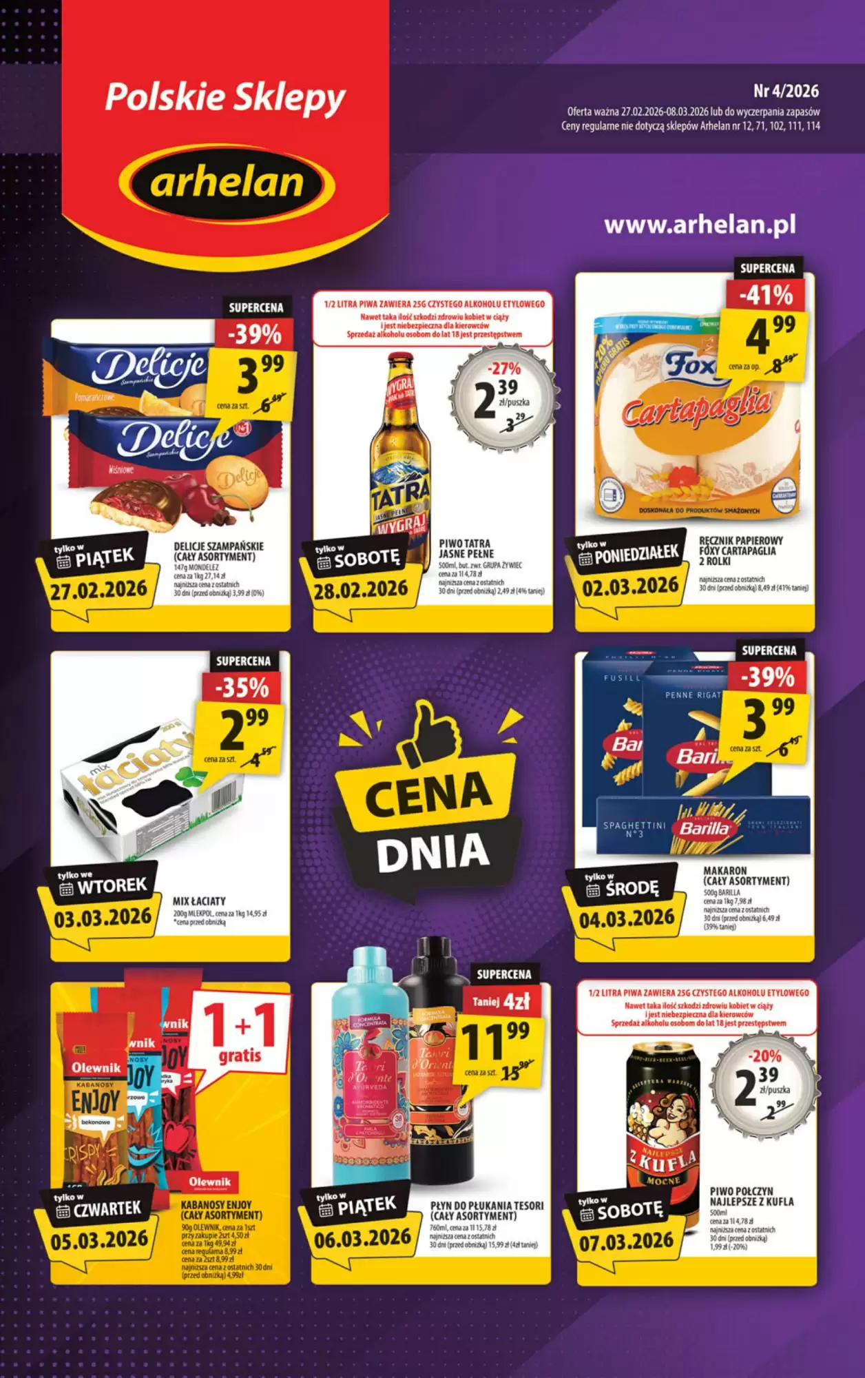 Gazetka Arhelan od 27.02.2026 do 08.03.2026